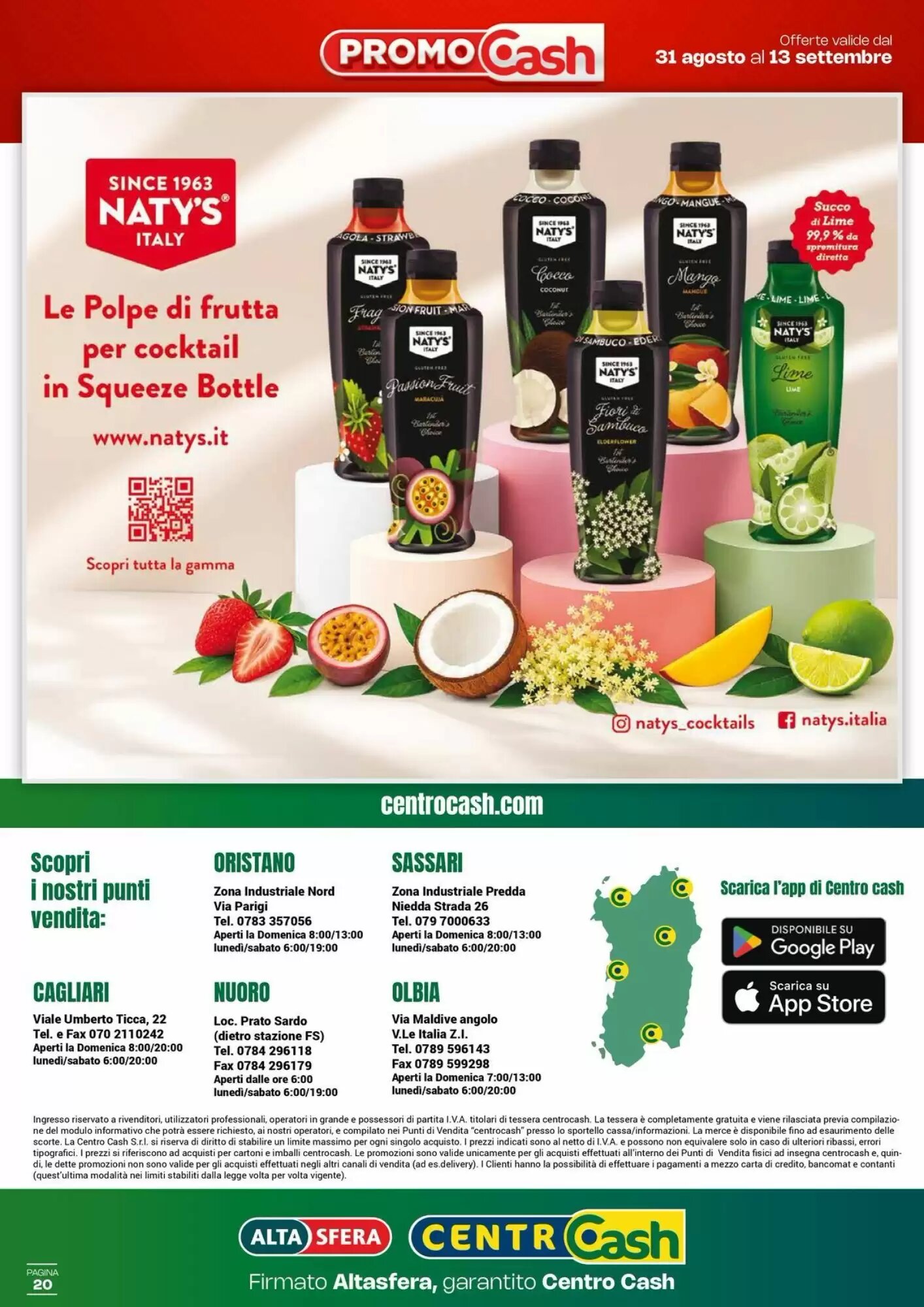 Volantino promozionale Centro Cash  valide dal 31/08/2026 - Pagina 20.
