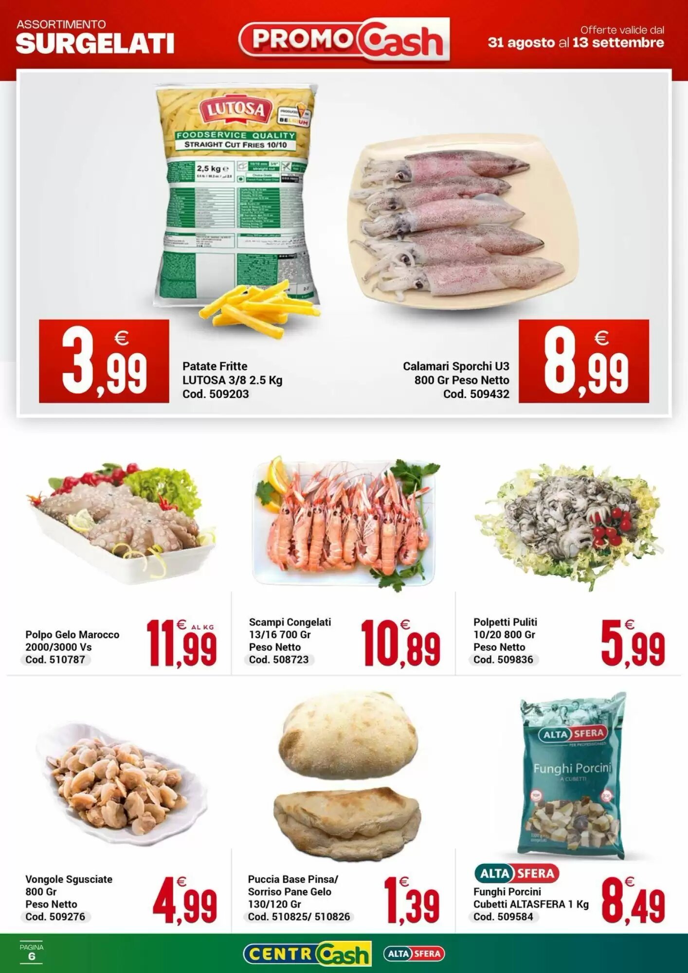 Volantino promozionale Centro Cash  valide dal 31/08/2026 - Pagina 6.