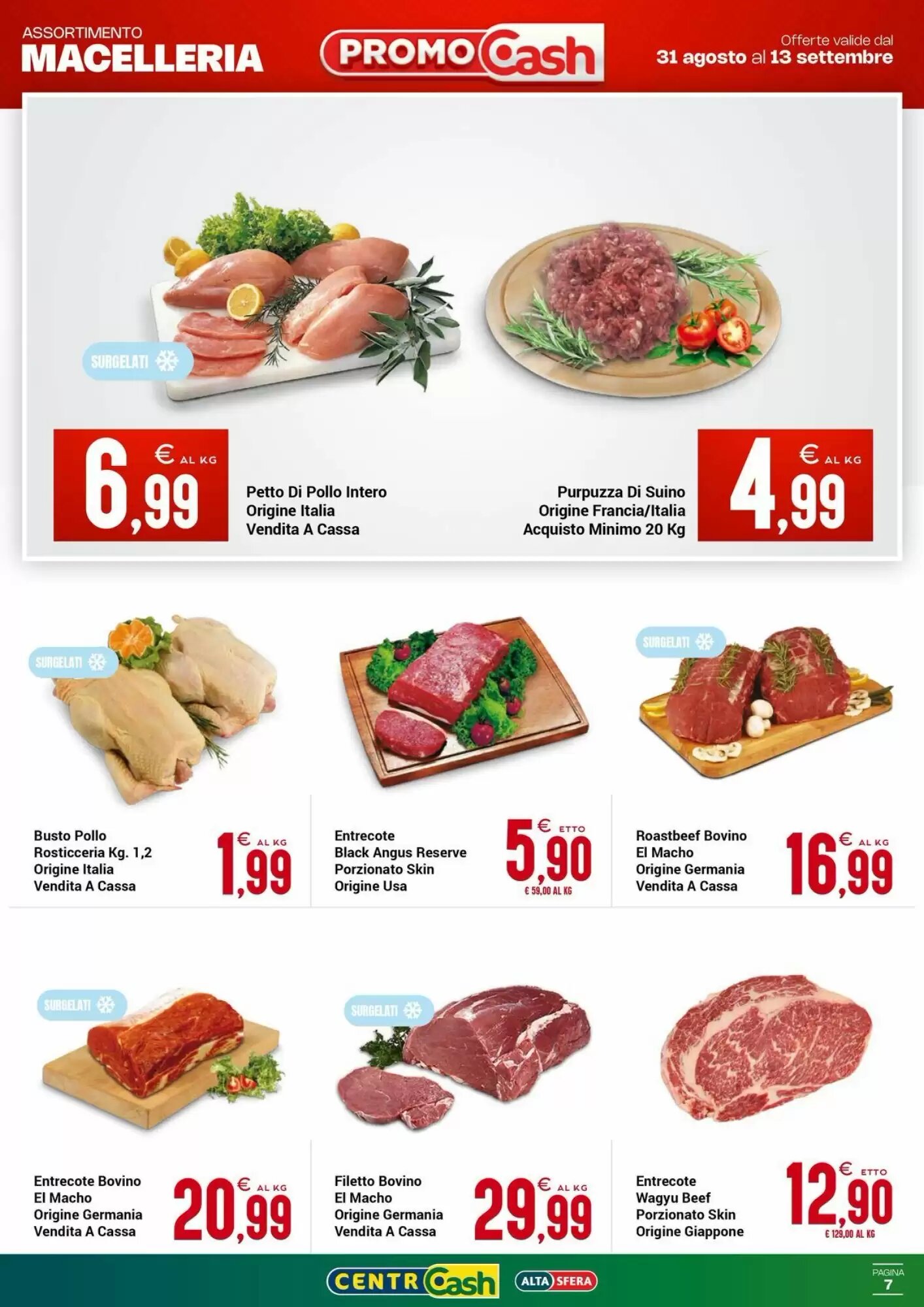 Volantino promozionale Centro Cash  valide dal 31/08/2026 - Pagina 7.