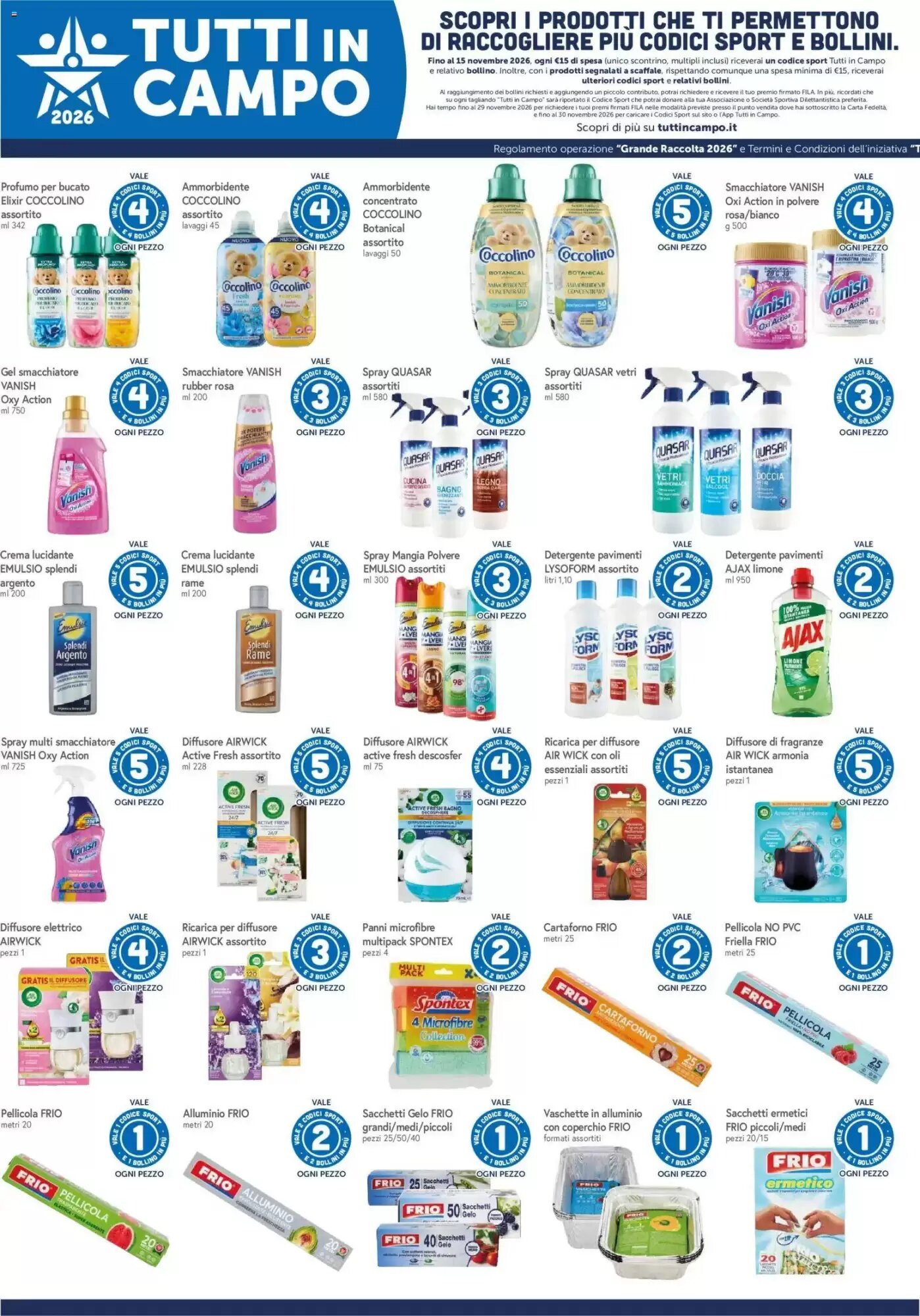 Volantino promozionale A&o  valide dal 31/08/2026 - Pagina 8.