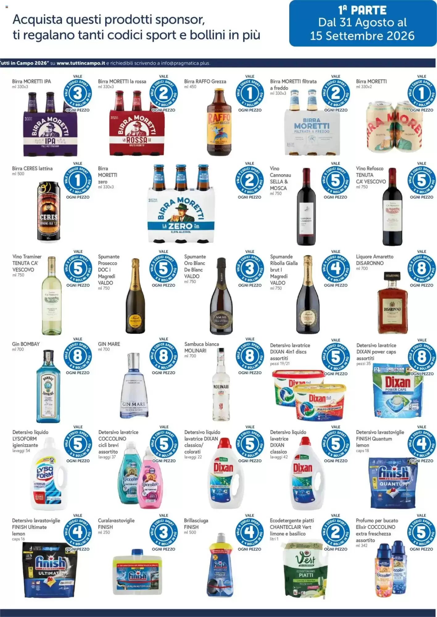 Volantino promozionale Famila Market  valide dal 31/08/2026 - Pagina 7.