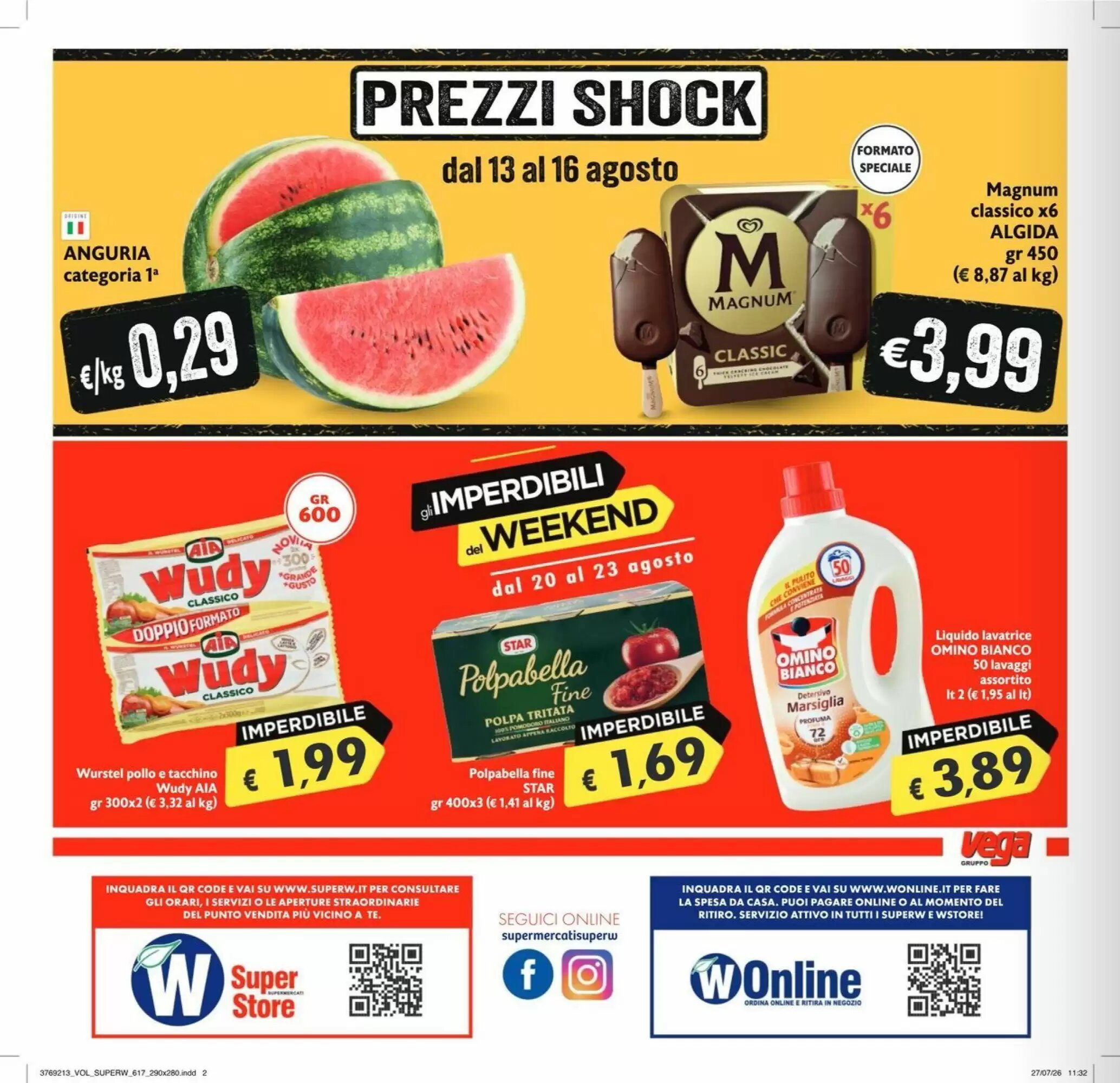 Volantino promozionale SuperW  valide dal 01/09/2026 - Pagina 12.