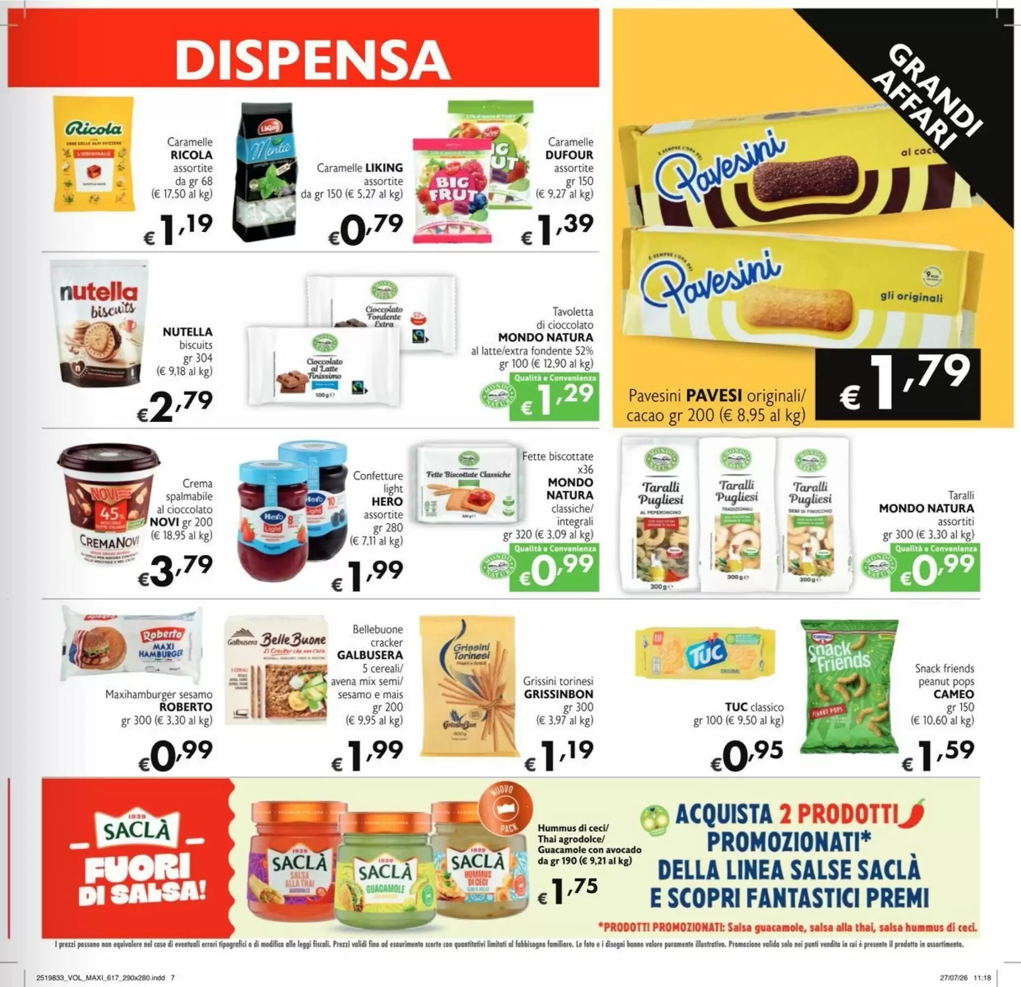 Volantino promozionale SuperW  valide dal 01/09/2026 - Pagina 7.