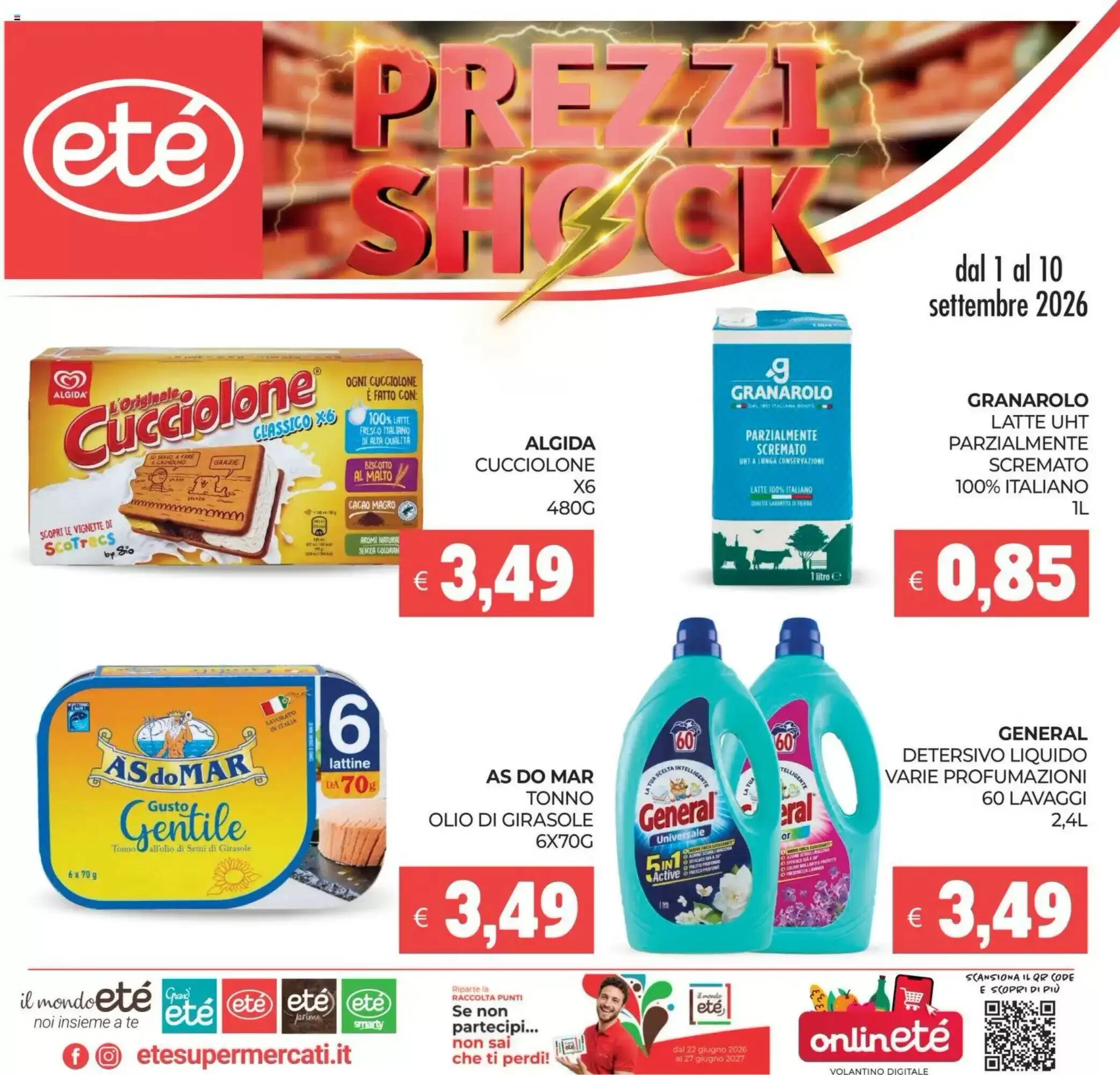 Volantino promozionale Eté valide dal 01/09/2026 - Pagina 1.