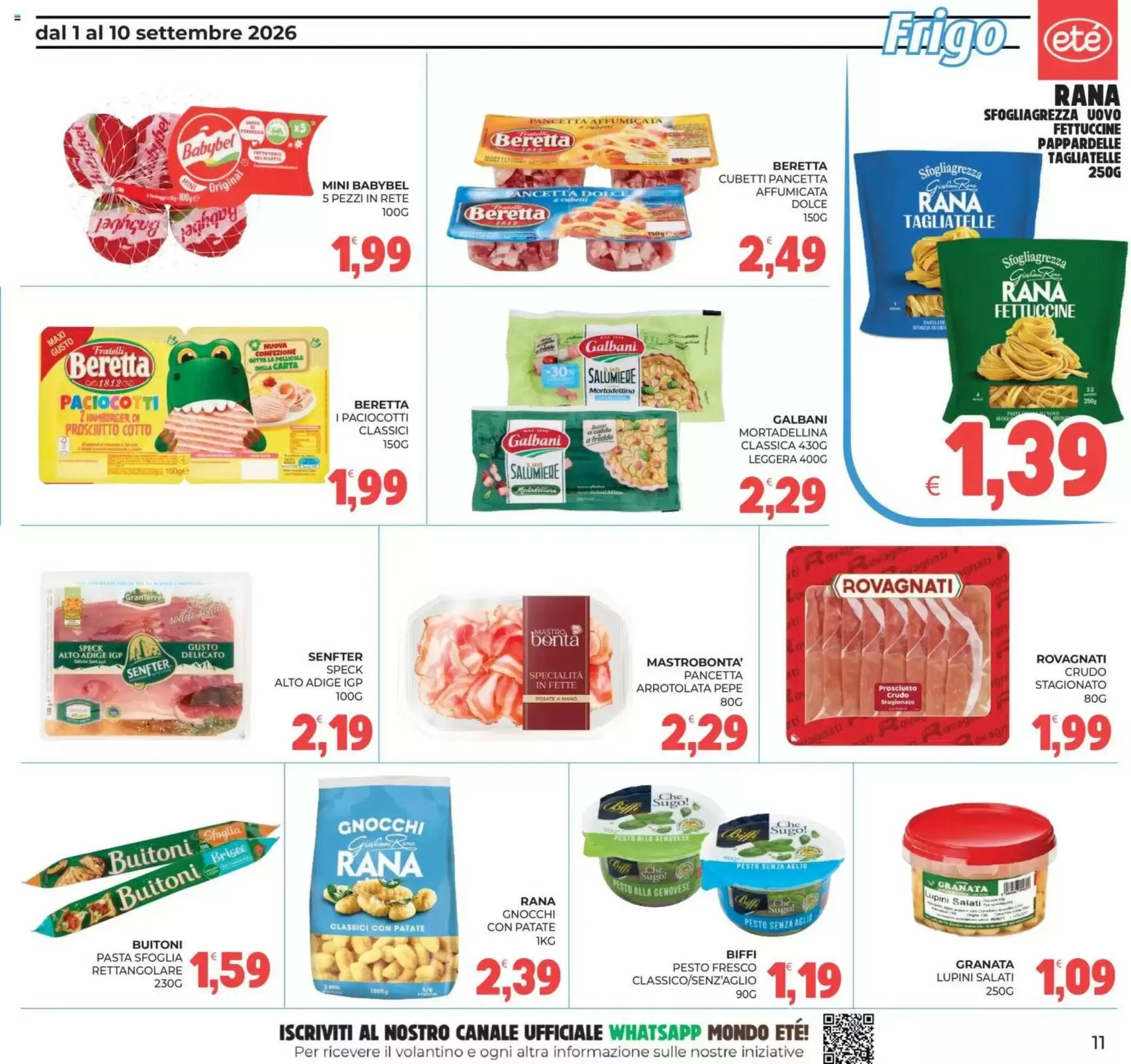 Volantino promozionale Eté  valide dal 01/09/2026 - Pagina 11.