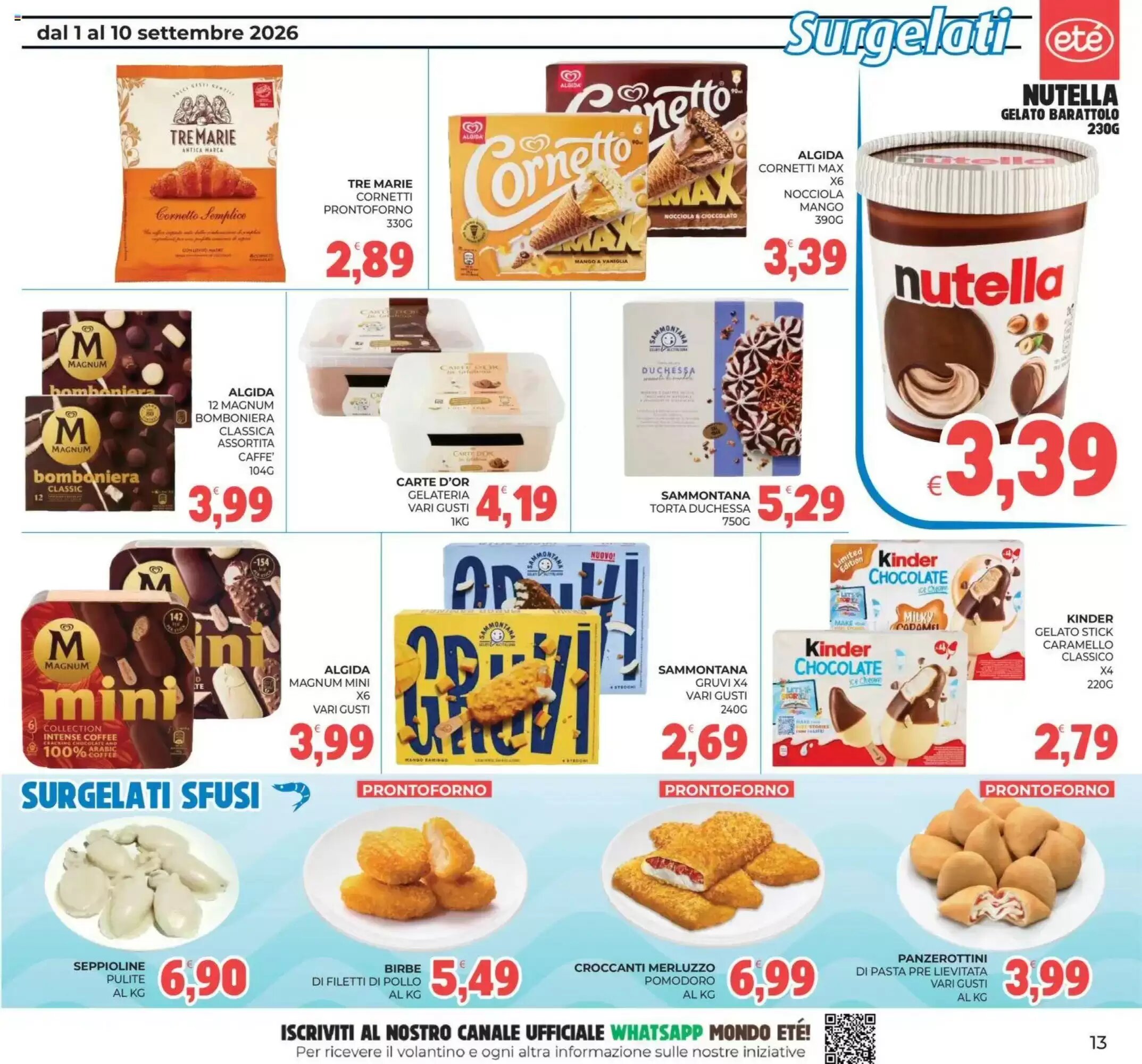 Volantino promozionale Eté  valide dal 01/09/2026 - Pagina 13.