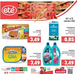 Volantino promozionale Eté  valide dal 01/09/2026