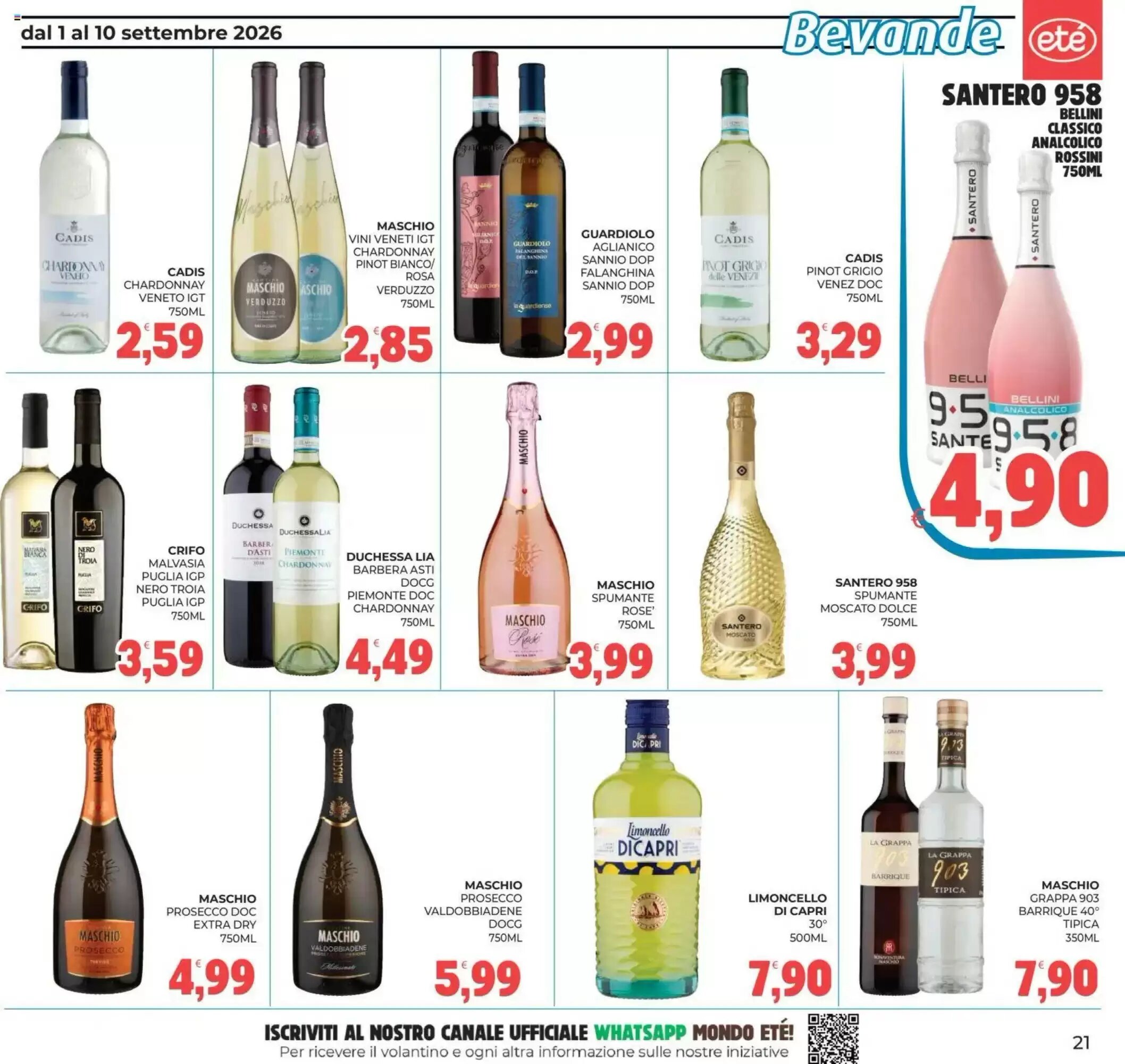 Volantino promozionale Eté  valide dal 01/09/2026 - Pagina 21.
