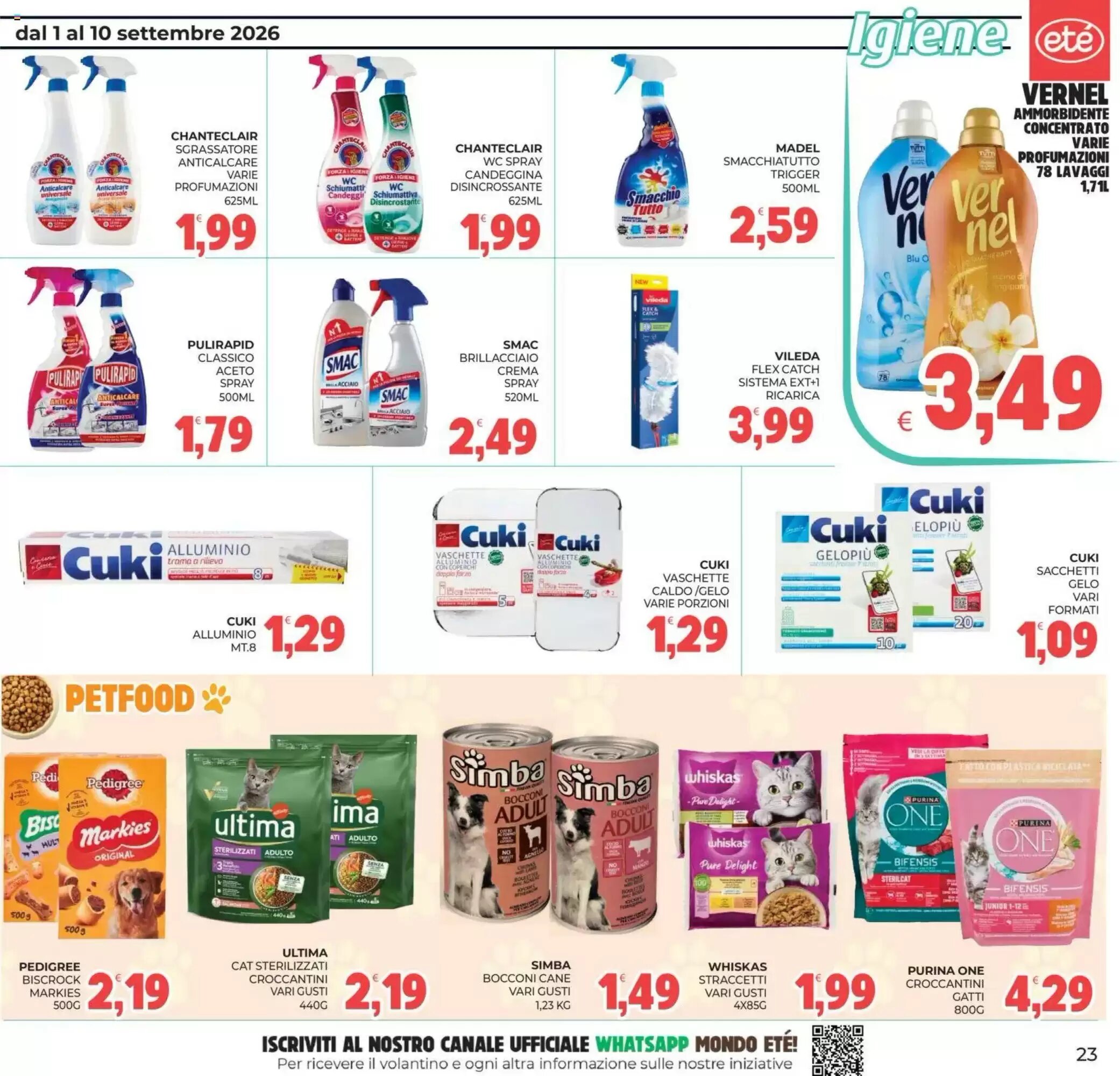 Volantino promozionale Eté  valide dal 01/09/2026 - Pagina 23.