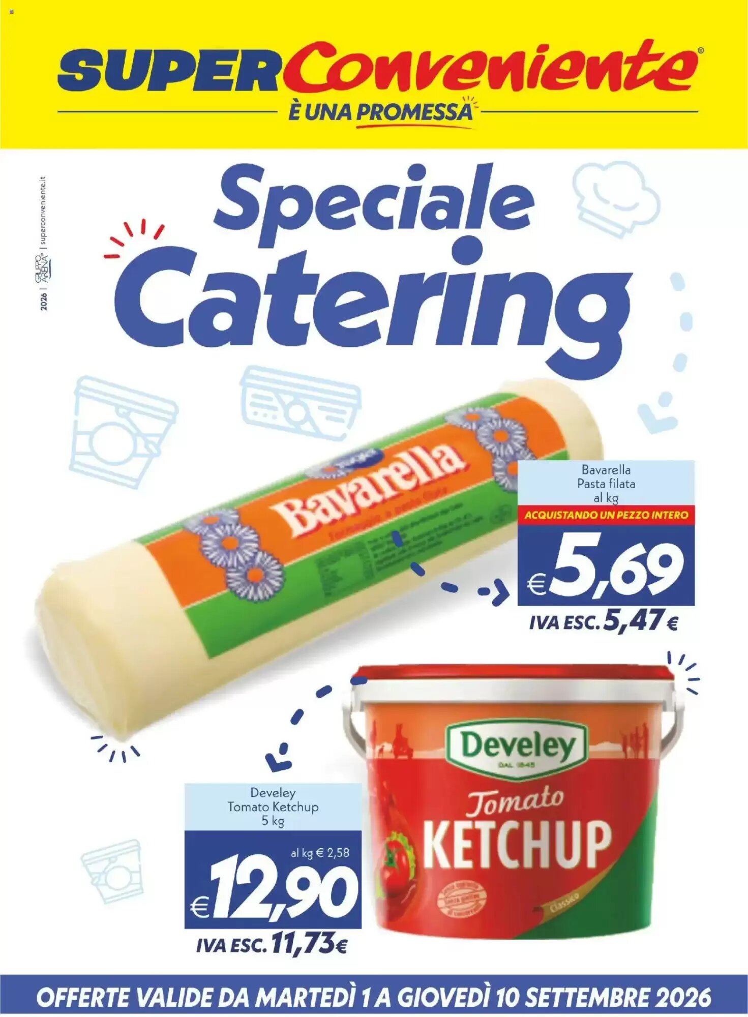 Volantino promozionale Iper Super Conveniente  valide dal 01/09/2026 - Pagina 1.