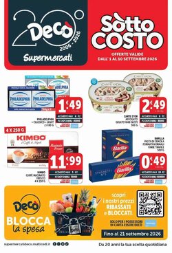 Volantino promozionale Deco Supermercati  valide dal 01/09/2026