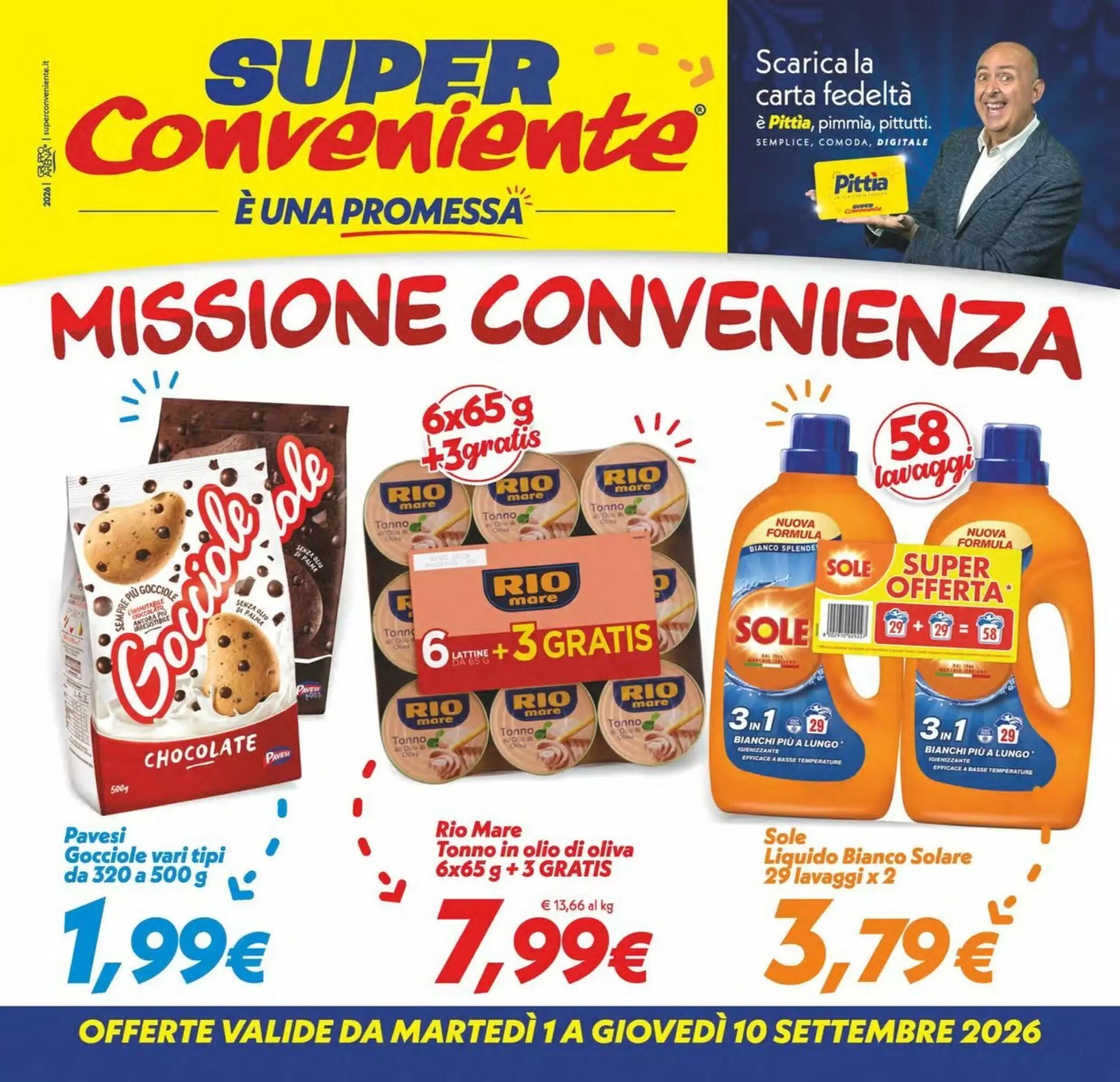 Volantino promozionale Iper Super Conveniente valide dal 01/09/2026 - Pagina 1.