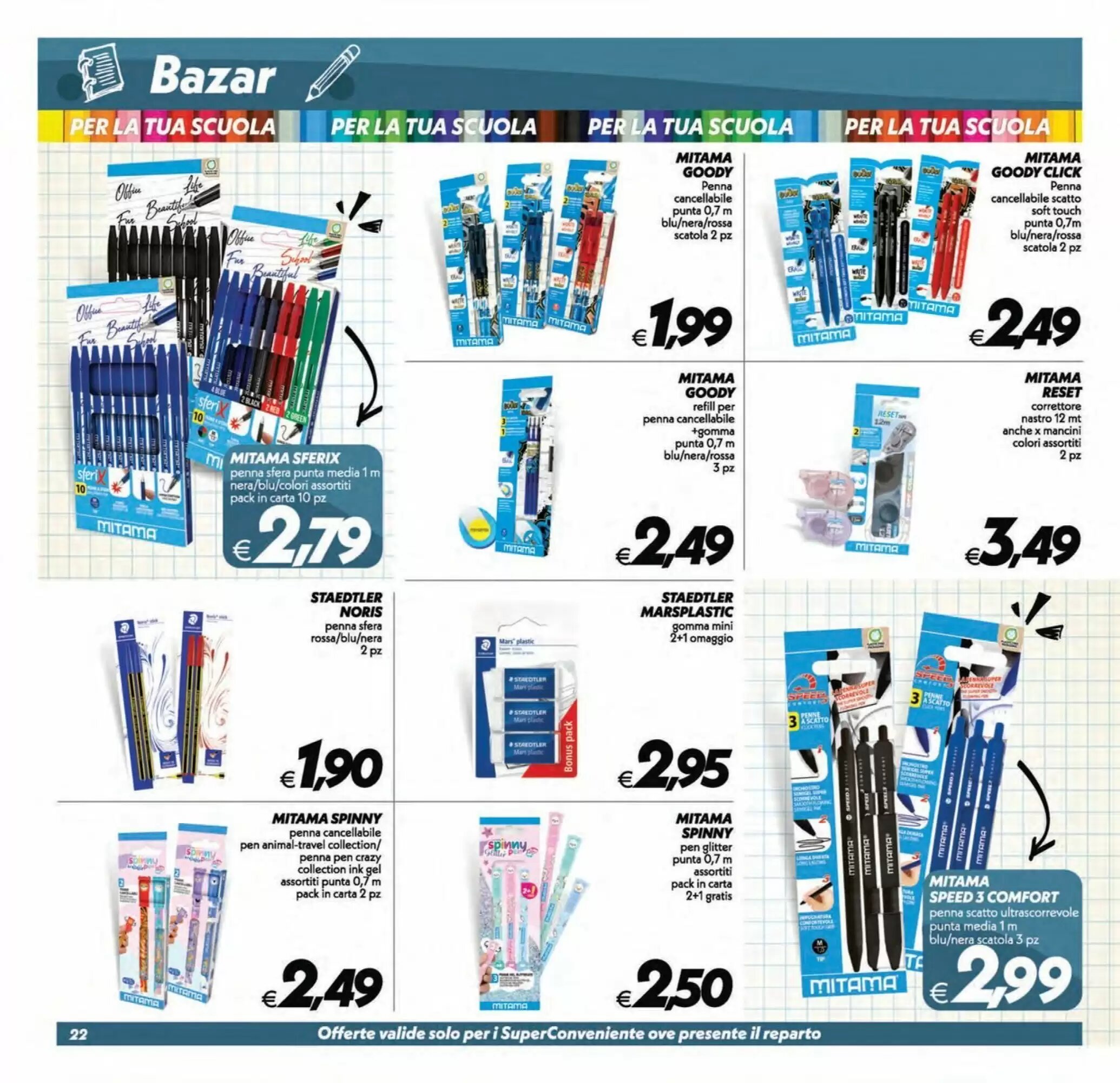 Volantino promozionale Iper Super Conveniente  valide dal 01/09/2026 - Pagina 22.