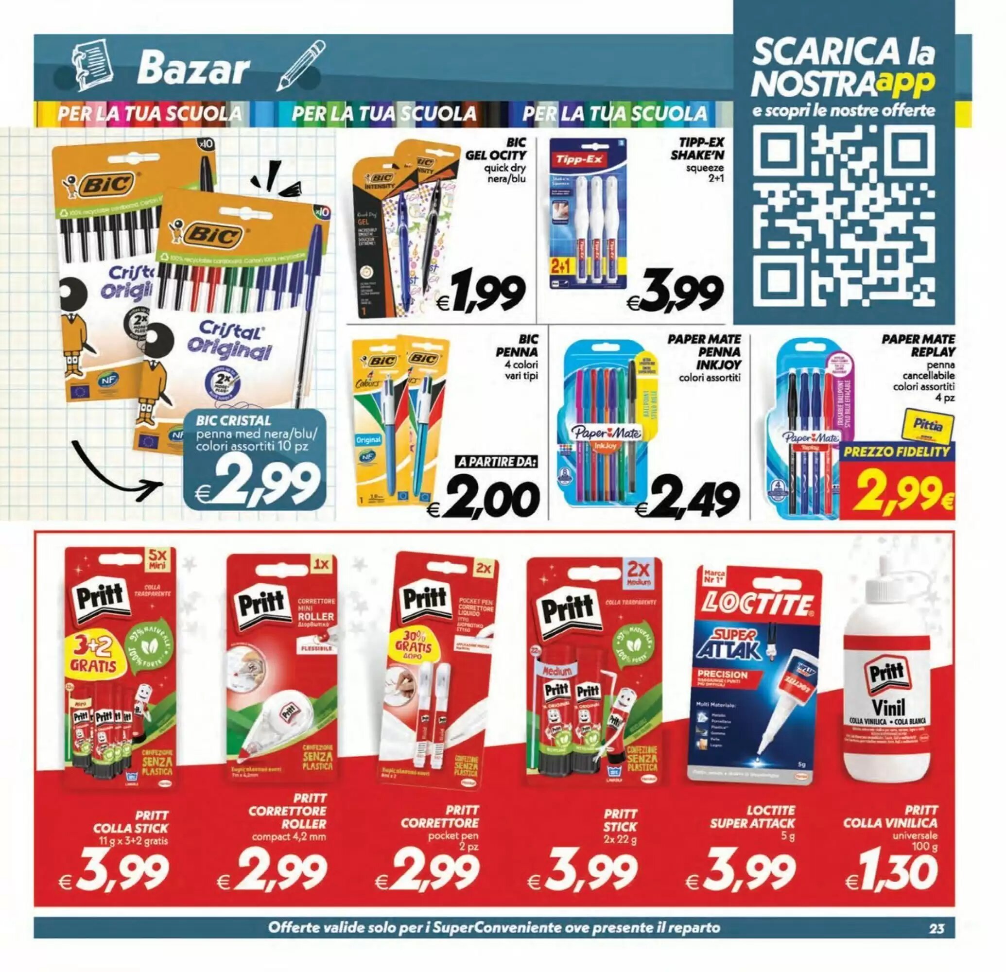 Volantino promozionale Iper Super Conveniente  valide dal 01/09/2026 - Pagina 23.