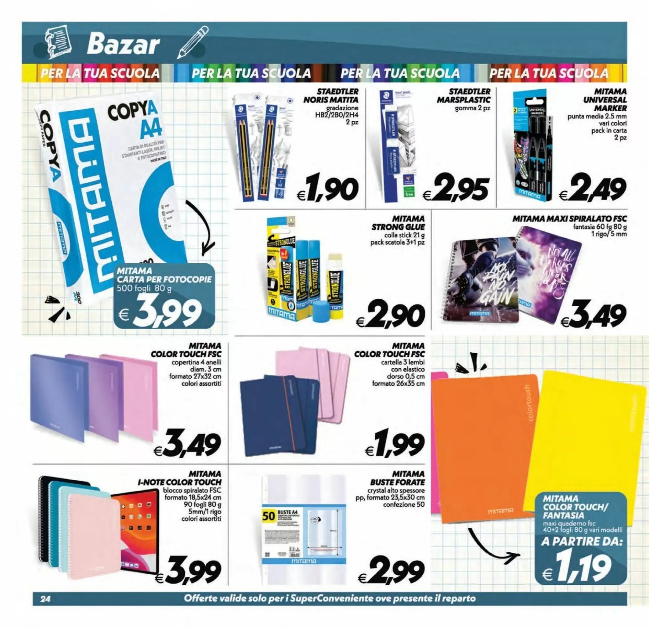 Volantino promozionale Iper Super Conveniente  valide dal 01/09/2026 - Pagina 24.