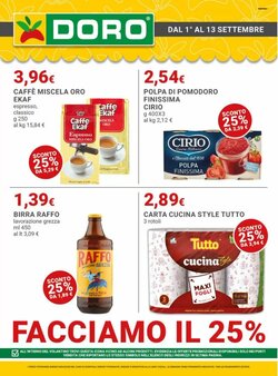 Volantino promozionale Doro Daily  valide dal 01/09/2026