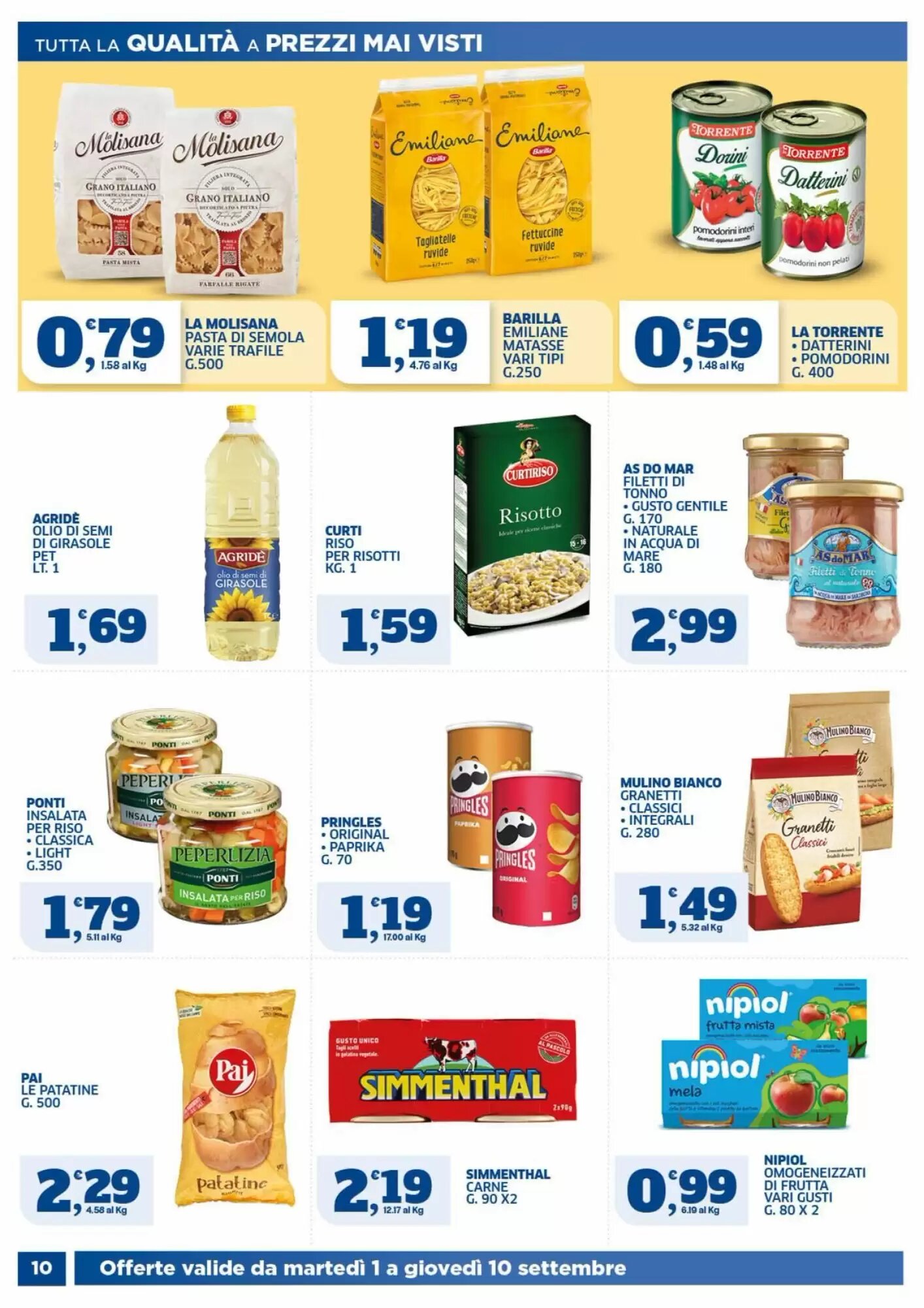 Volantino promozionale Ok Sigma  valide dal 01/09/2026 - Pagina 10.
