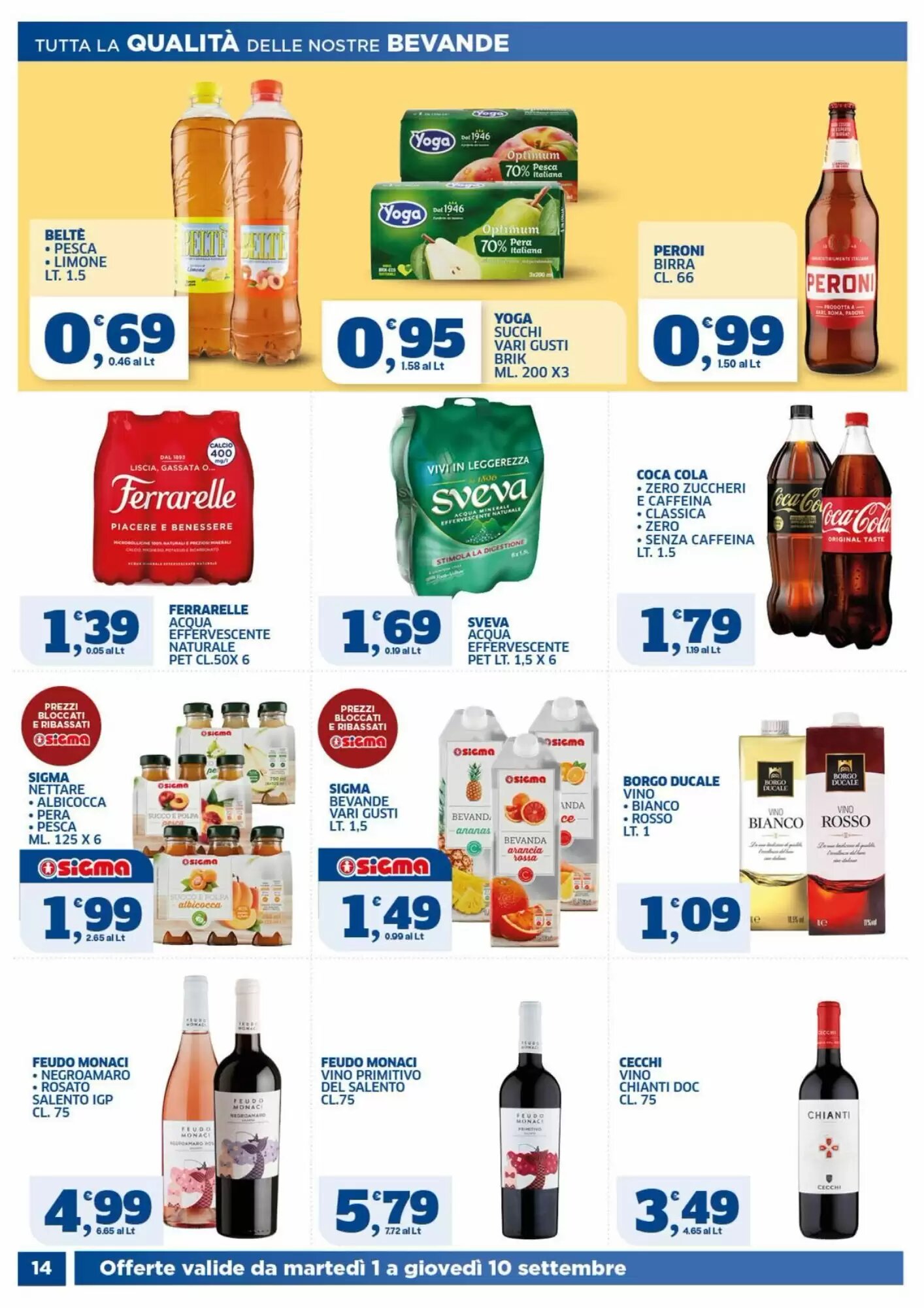 Volantino promozionale Ok Sigma  valide dal 01/09/2026 - Pagina 14.