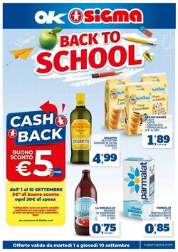 Volantino promozionale Ok Sigma  valide dal 01/09/2026