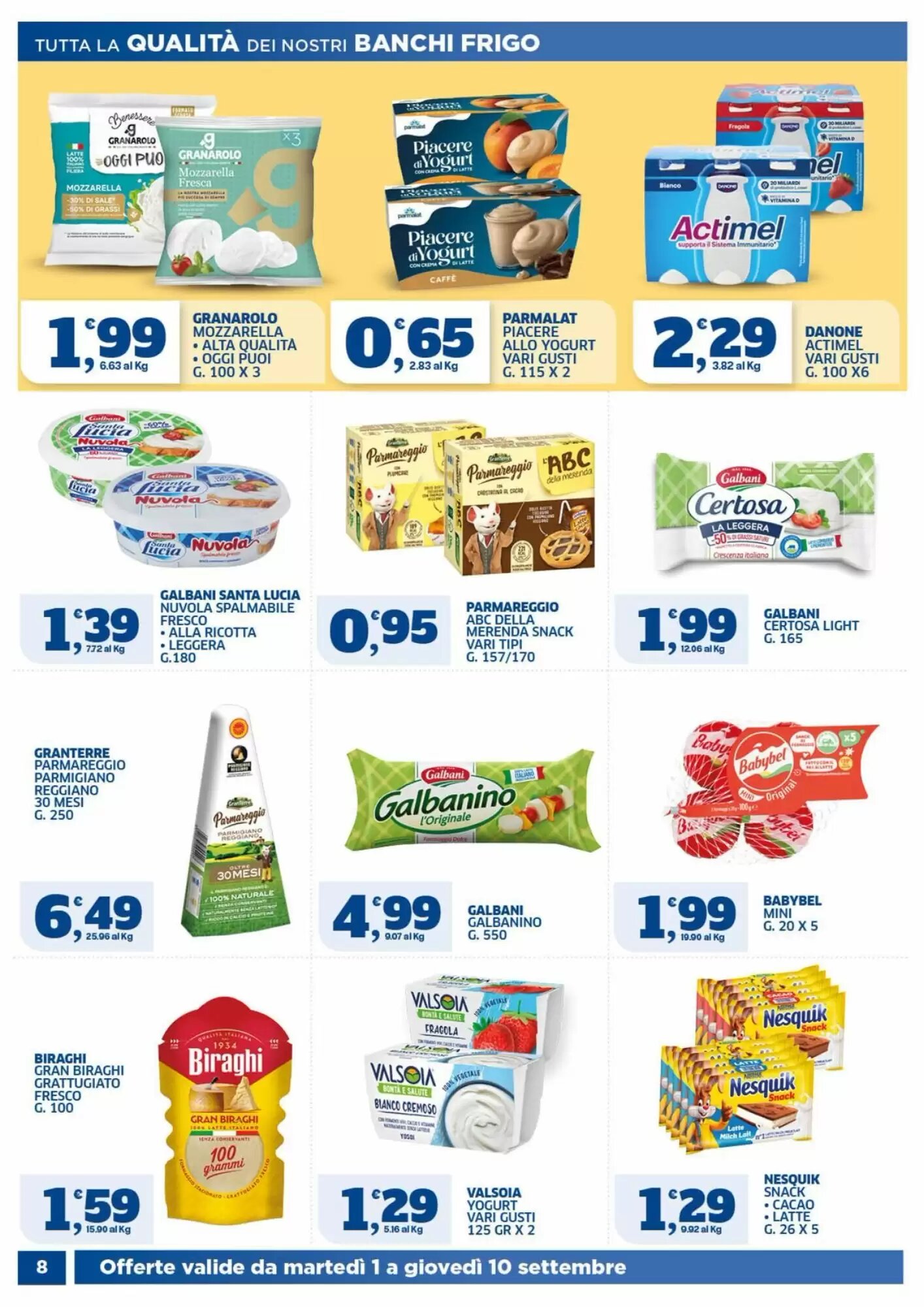 Volantino promozionale Ok Sigma  valide dal 01/09/2026 - Pagina 8.