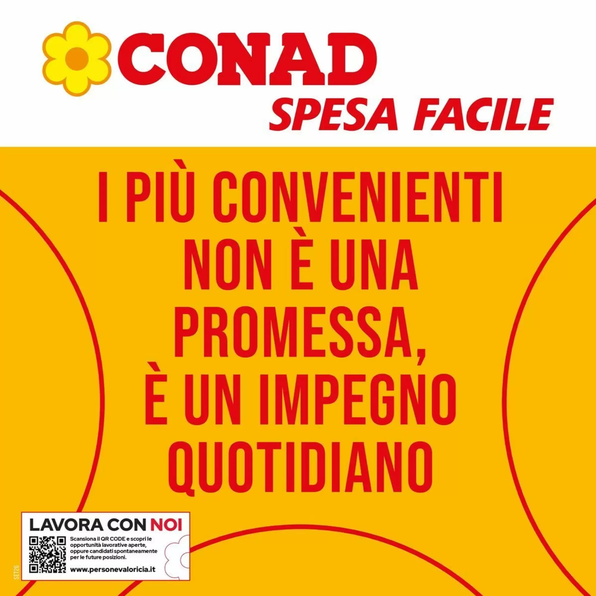 Volantino promozionale Spesa Facile Conad  valide dal 01/09/2026 - Pagina 1.