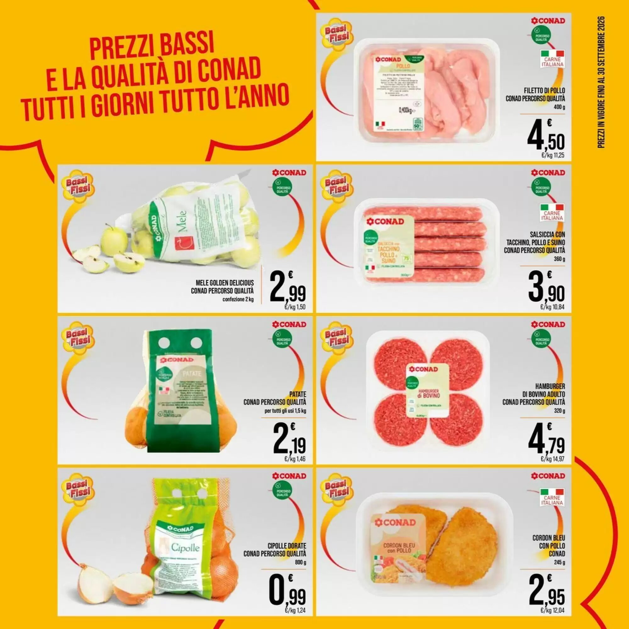 Volantino promozionale Spesa Facile Conad  valide dal 01/09/2026 - Pagina 2.