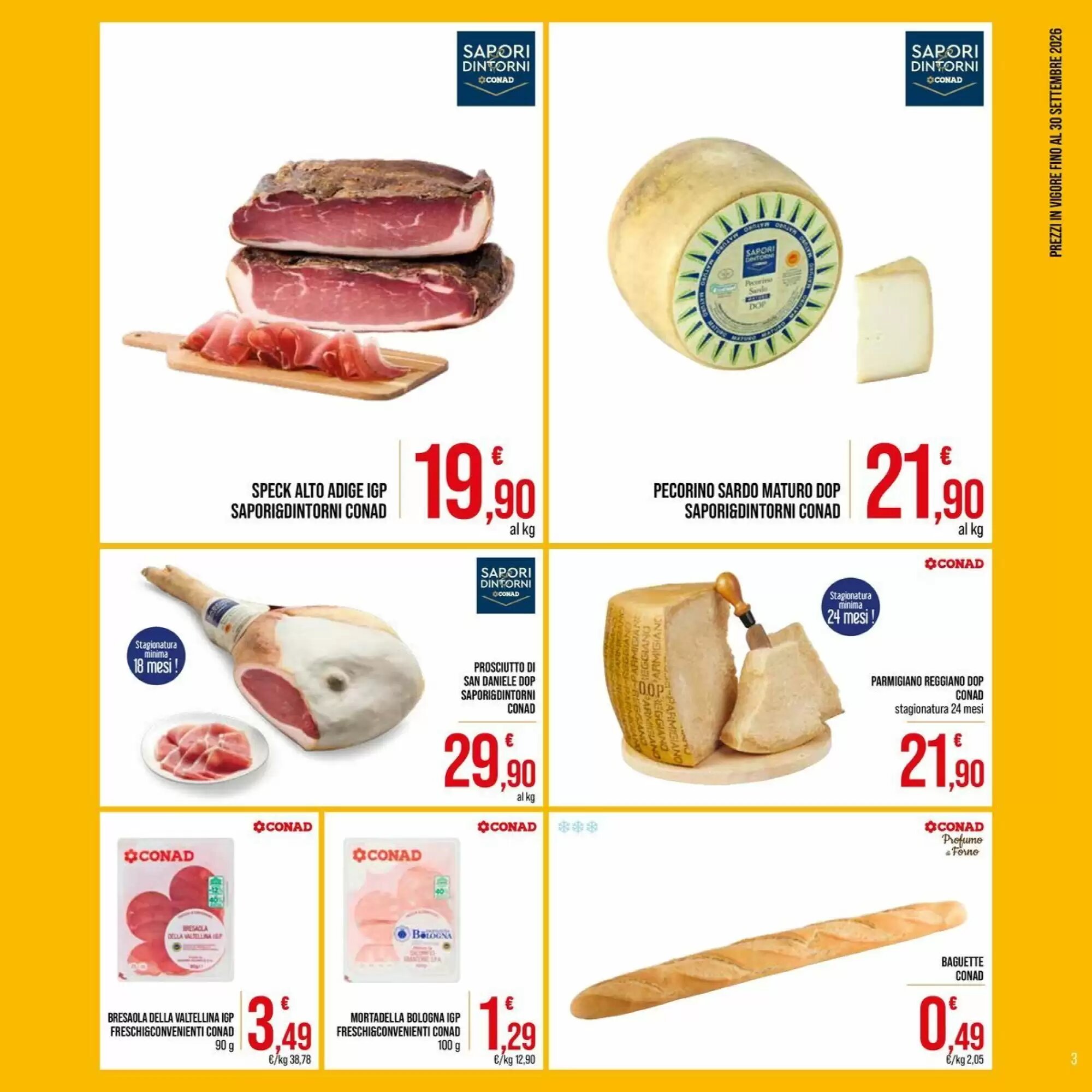 Volantino promozionale Spesa Facile Conad  valide dal 01/09/2026 - Pagina 3.