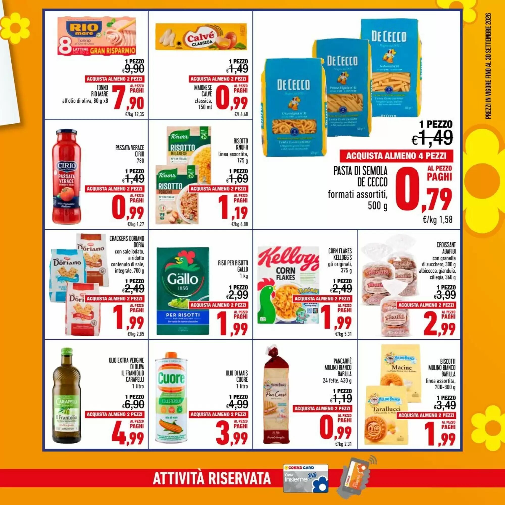 Volantino promozionale Spesa Facile Conad  valide dal 01/09/2026 - Pagina 5.