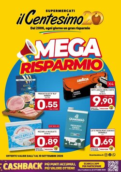 Volantino promozionale Il Centesimo  valide dal 01/09/2026