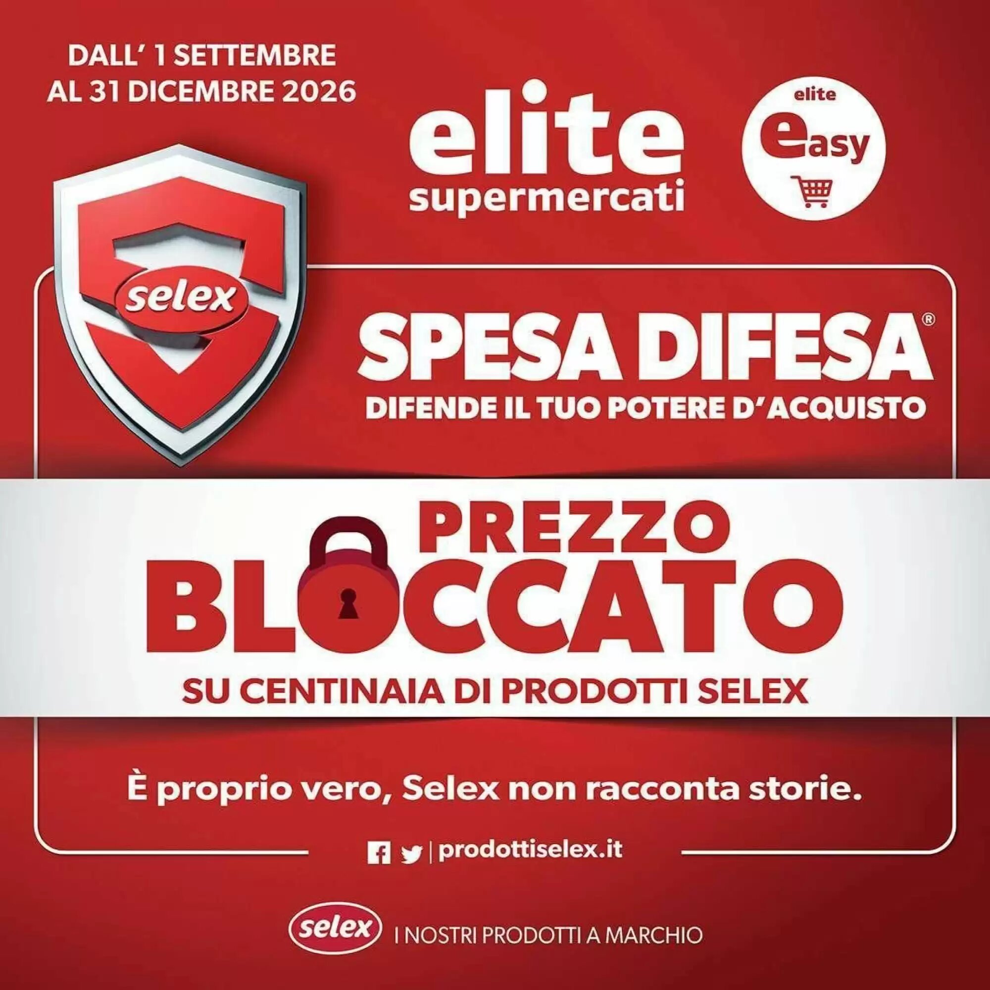 Volantino promozionale Elite valide dal 01/09/2026 - Pagina 1.
