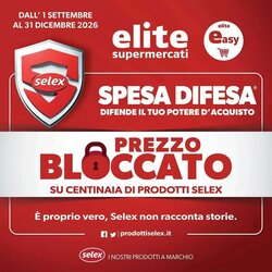 Volantino promozionale Elite  valide dal 01/09/2026