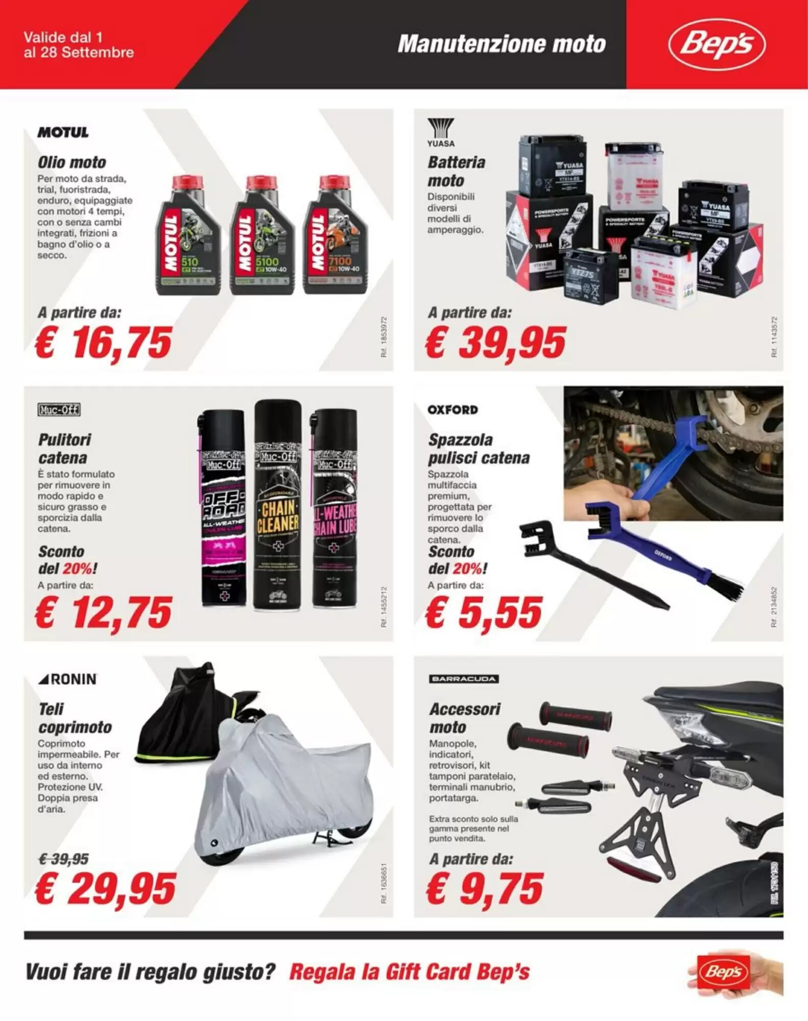 Volantino promozionale Bep's  valide dal 01/09/2026 - Pagina 9.
