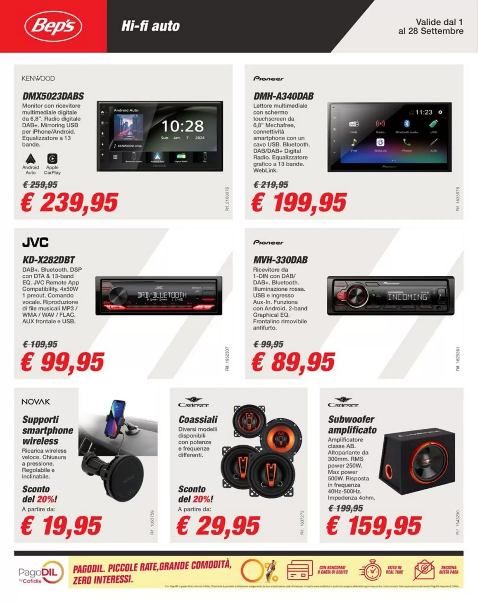 Volantino promozionale Bep's  valide dal 01/09/2026 - Pagina 8.