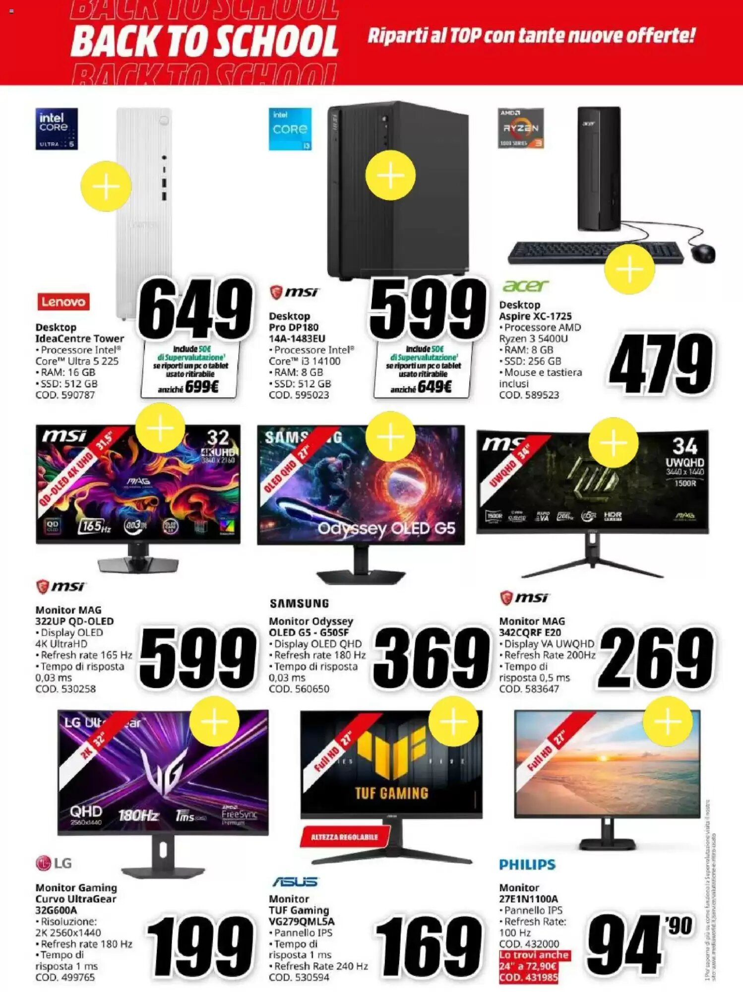 Volantino promozionale MediaWorld  valide dal 01/09/2026 - Pagina 12.