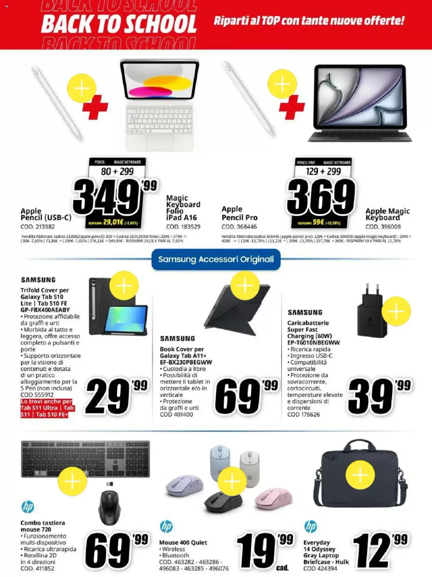Volantino promozionale MediaWorld  valide dal 01/09/2026 - Pagina 16.