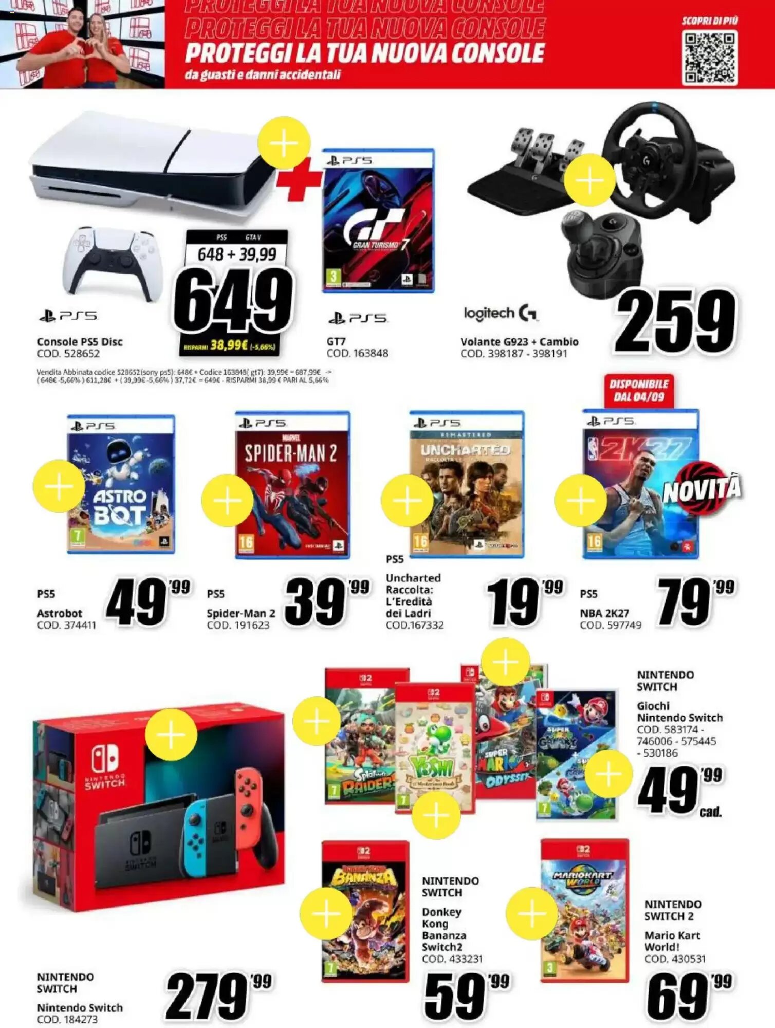 Volantino promozionale MediaWorld  valide dal 01/09/2026 - Pagina 19.