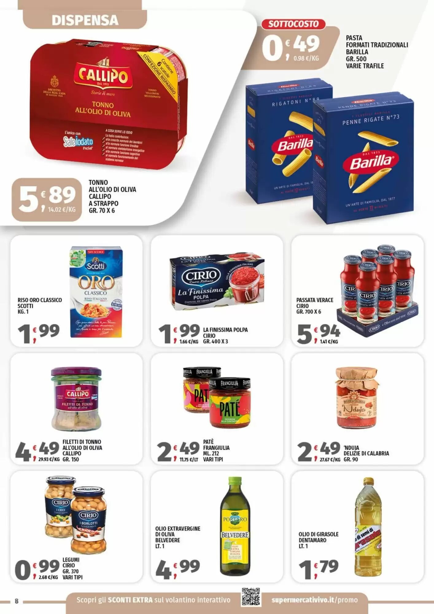 Volantino promozionale Vivo Supermercati  valide dal 01/09/2026 - Pagina 8.