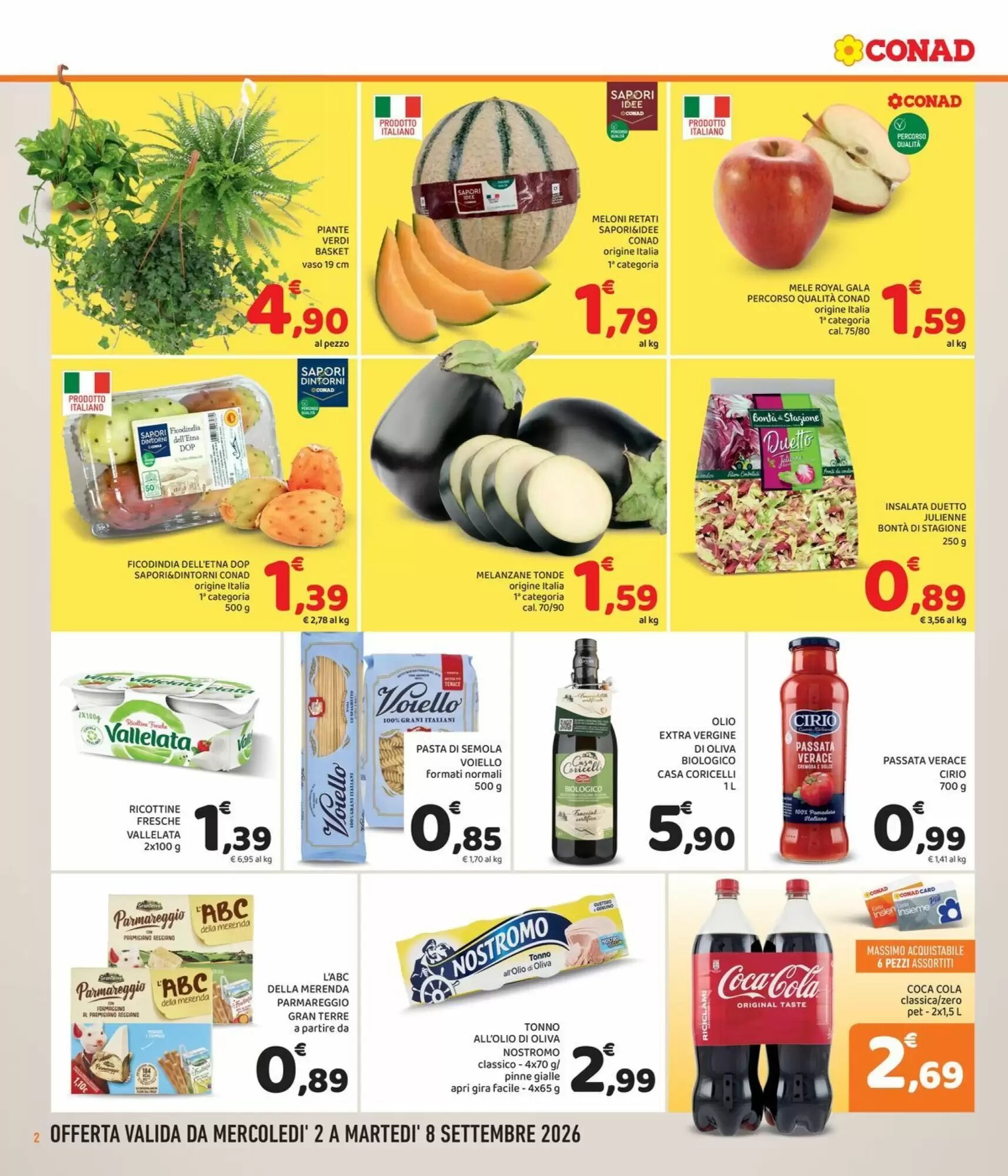 Volantino promozionale Conad  valide dal 02/09/2026 - Pagina 2.