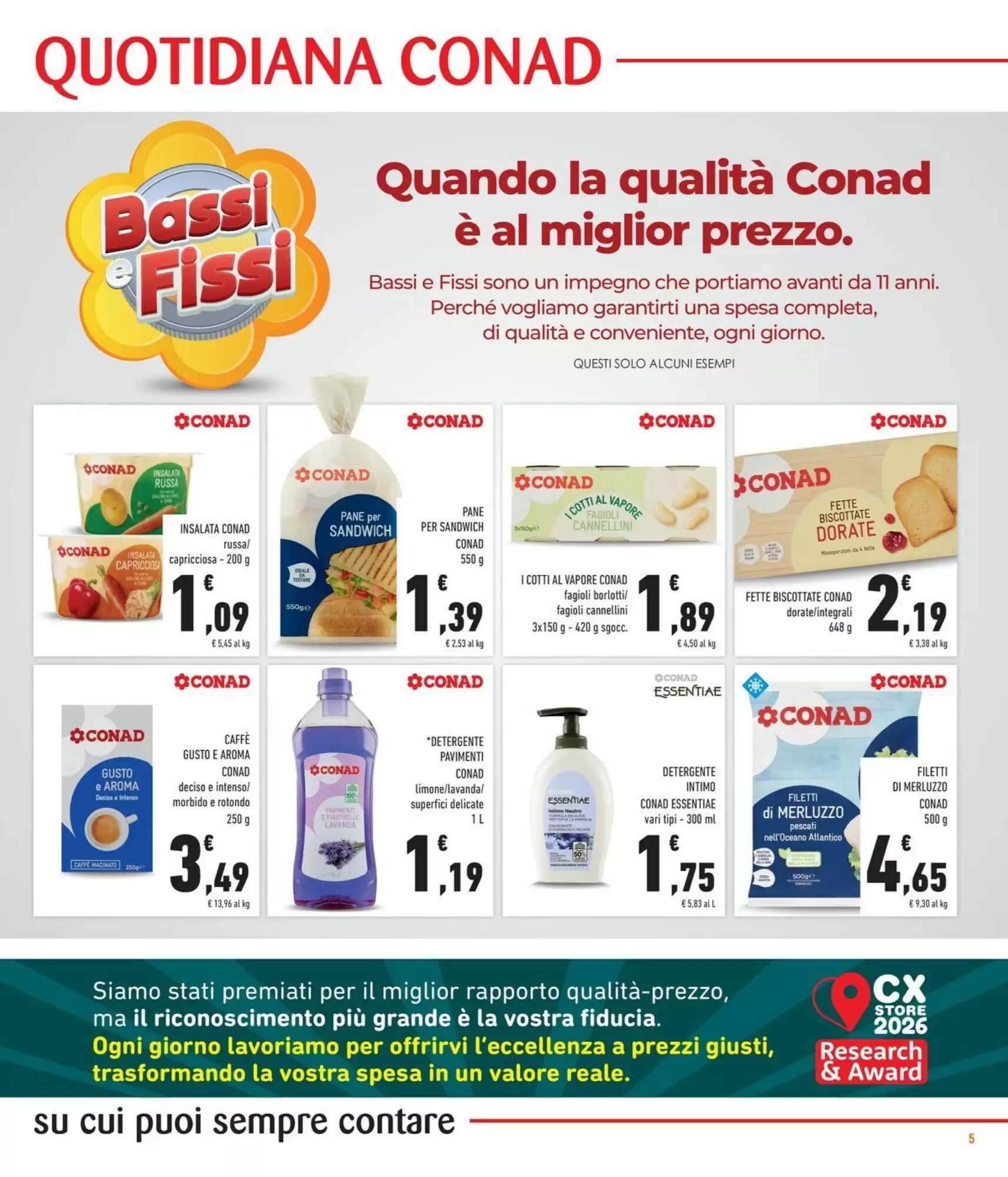 Volantino promozionale Conad  valide dal 02/09/2026 - Pagina 5.