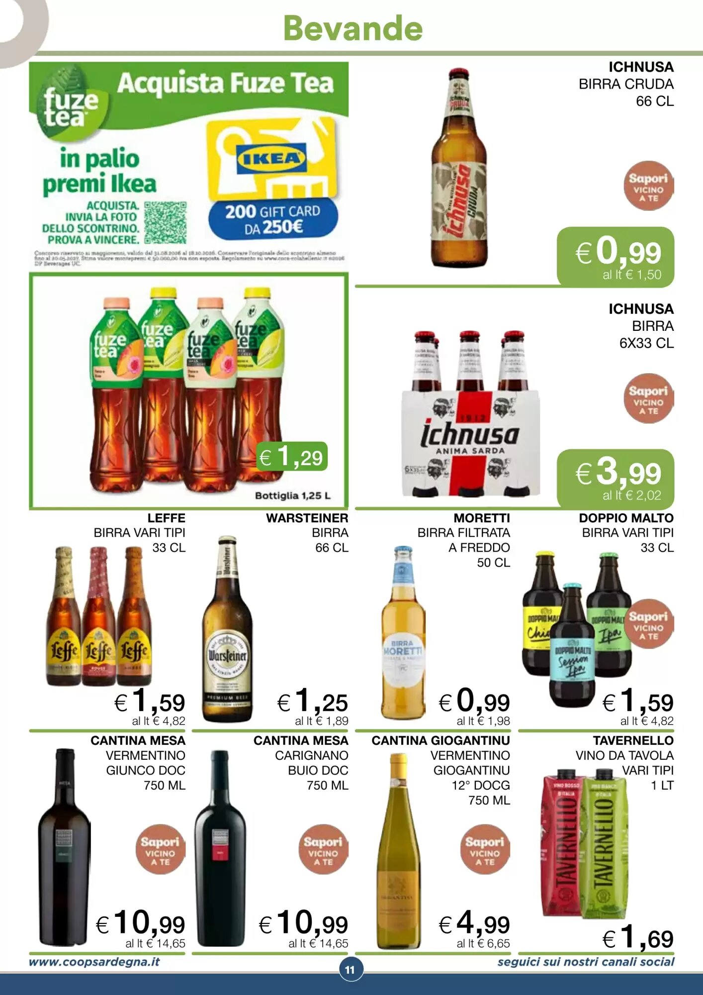 Volantino promozionale Coop Sardegna  valide dal 02/09/2026 - Pagina 13.