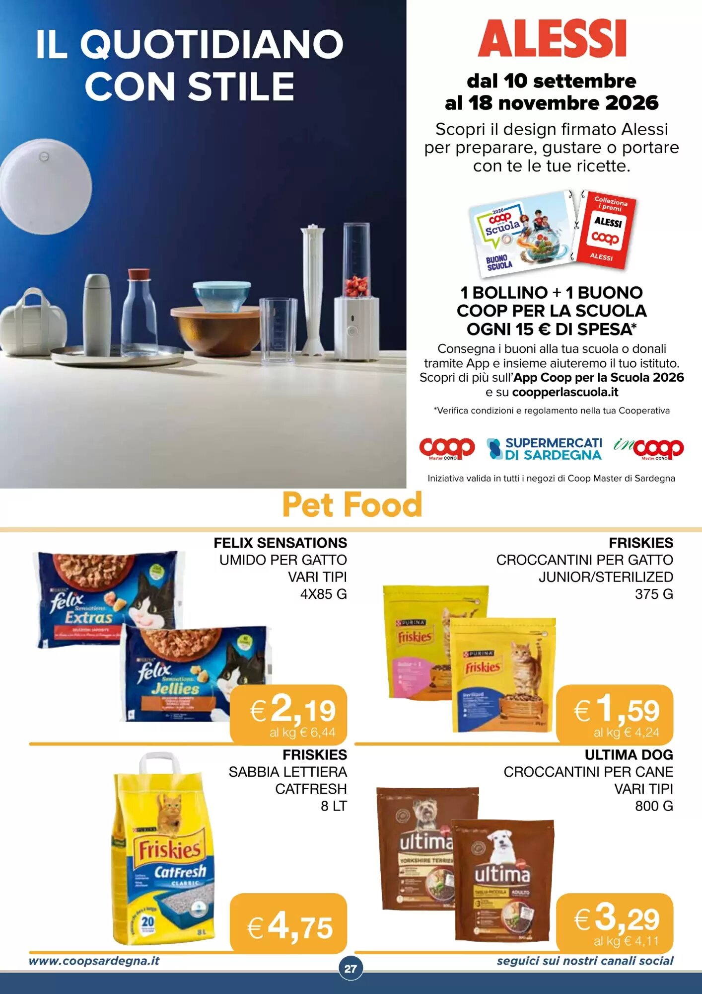 Volantino promozionale Coop Sardegna  valide dal 02/09/2026 - Pagina 29.