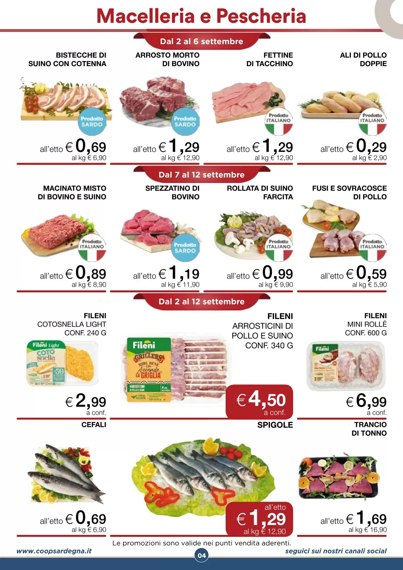 Volantino promozionale Coop Sardegna  valide dal 02/09/2026 - Pagina 6.