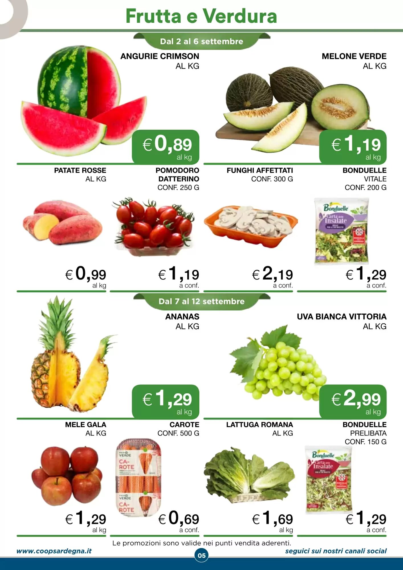 Volantino promozionale Coop Sardegna  valide dal 02/09/2026 - Pagina 7.