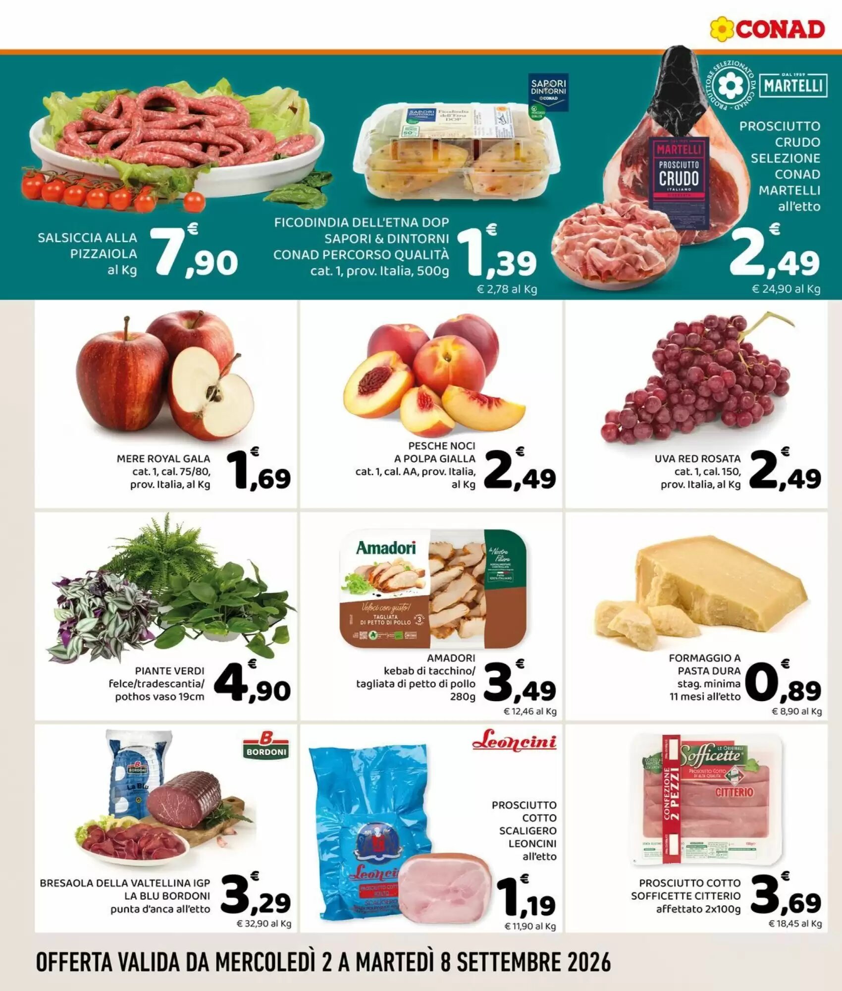 Volantino promozionale Conad Margherita  valide dal 02/09/2026 - Pagina 2.