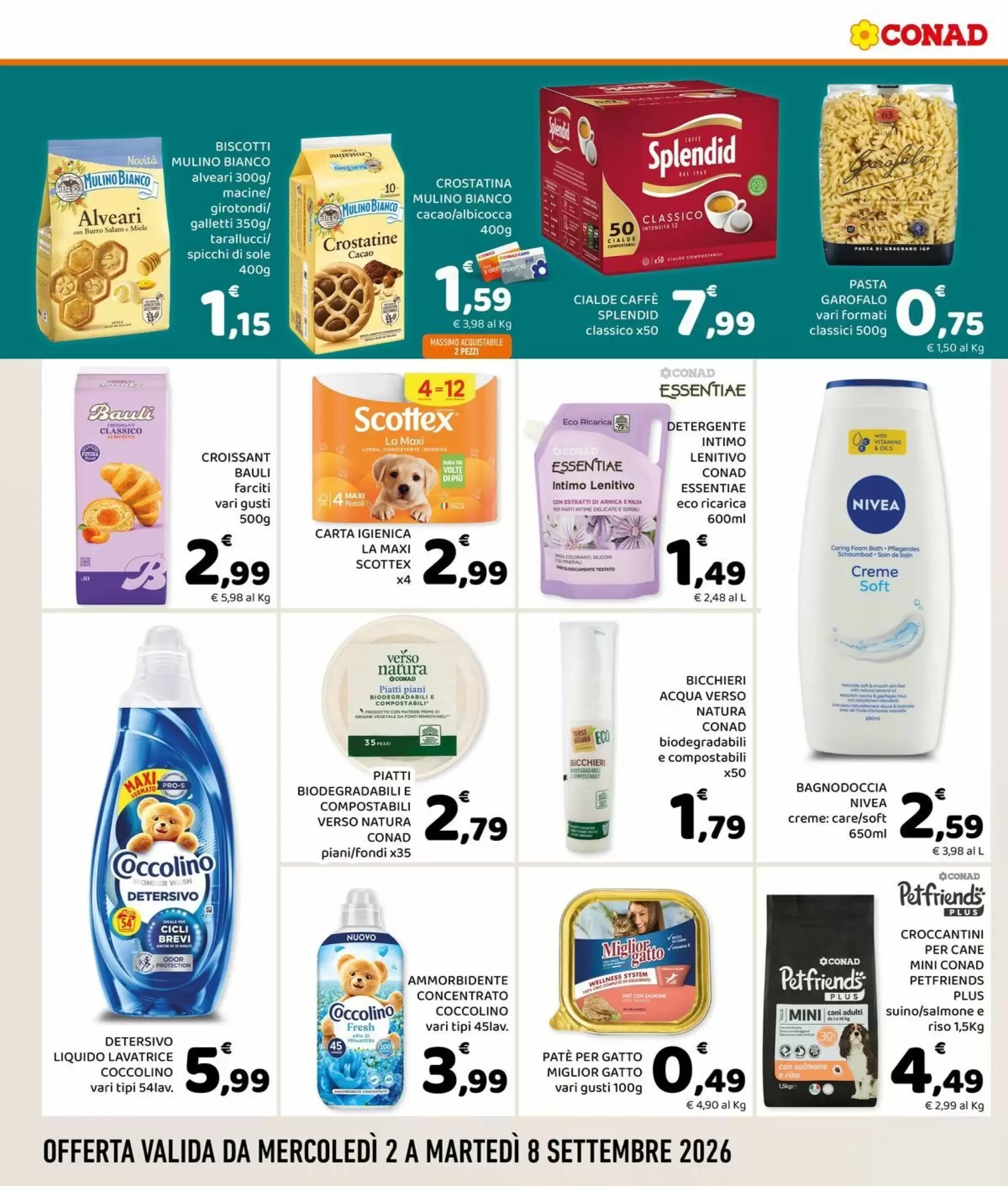 Volantino promozionale Conad Margherita  valide dal 02/09/2026 - Pagina 4.