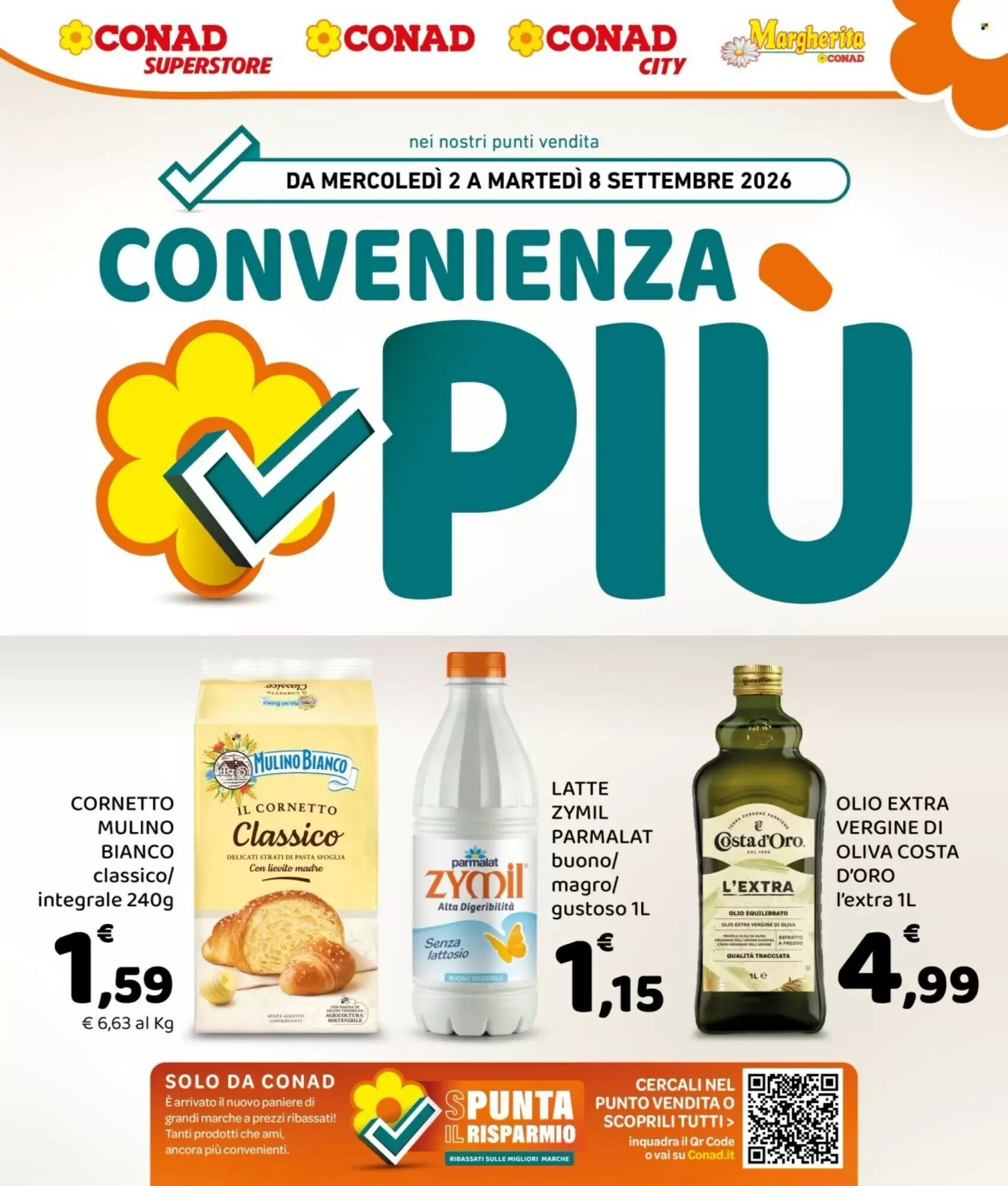 Volantino promozionale Conad  valide dal 02/09/2026 - Pagina 1.