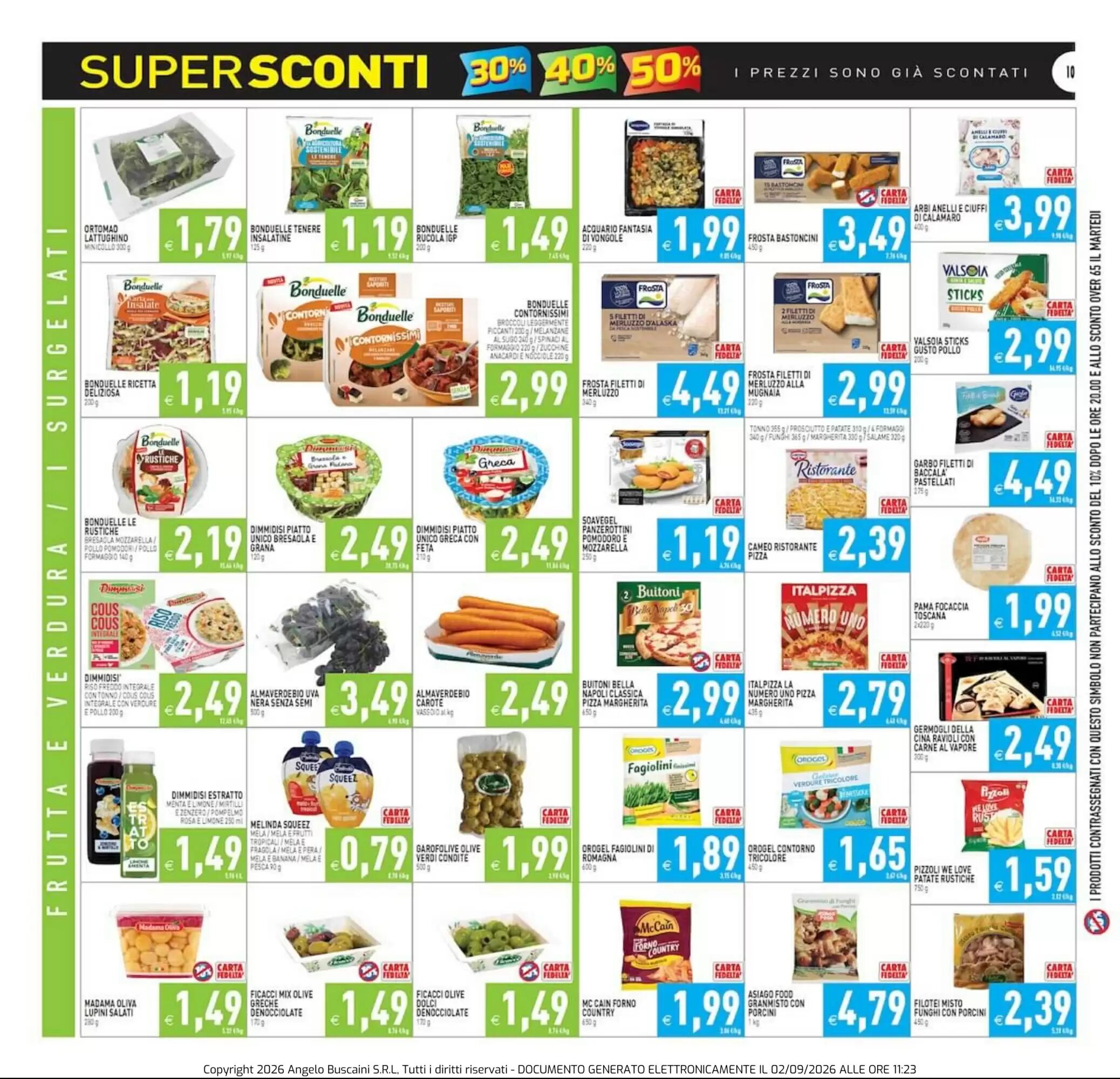 Volantino promozionale Supermercati Agorà  valide dal 02/09/2026 - Pagina 10.