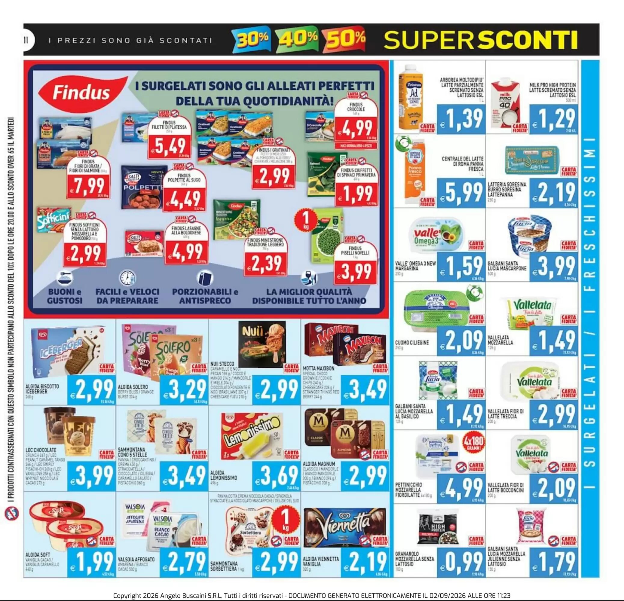 Volantino promozionale Supermercati Agorà  valide dal 02/09/2026 - Pagina 11.