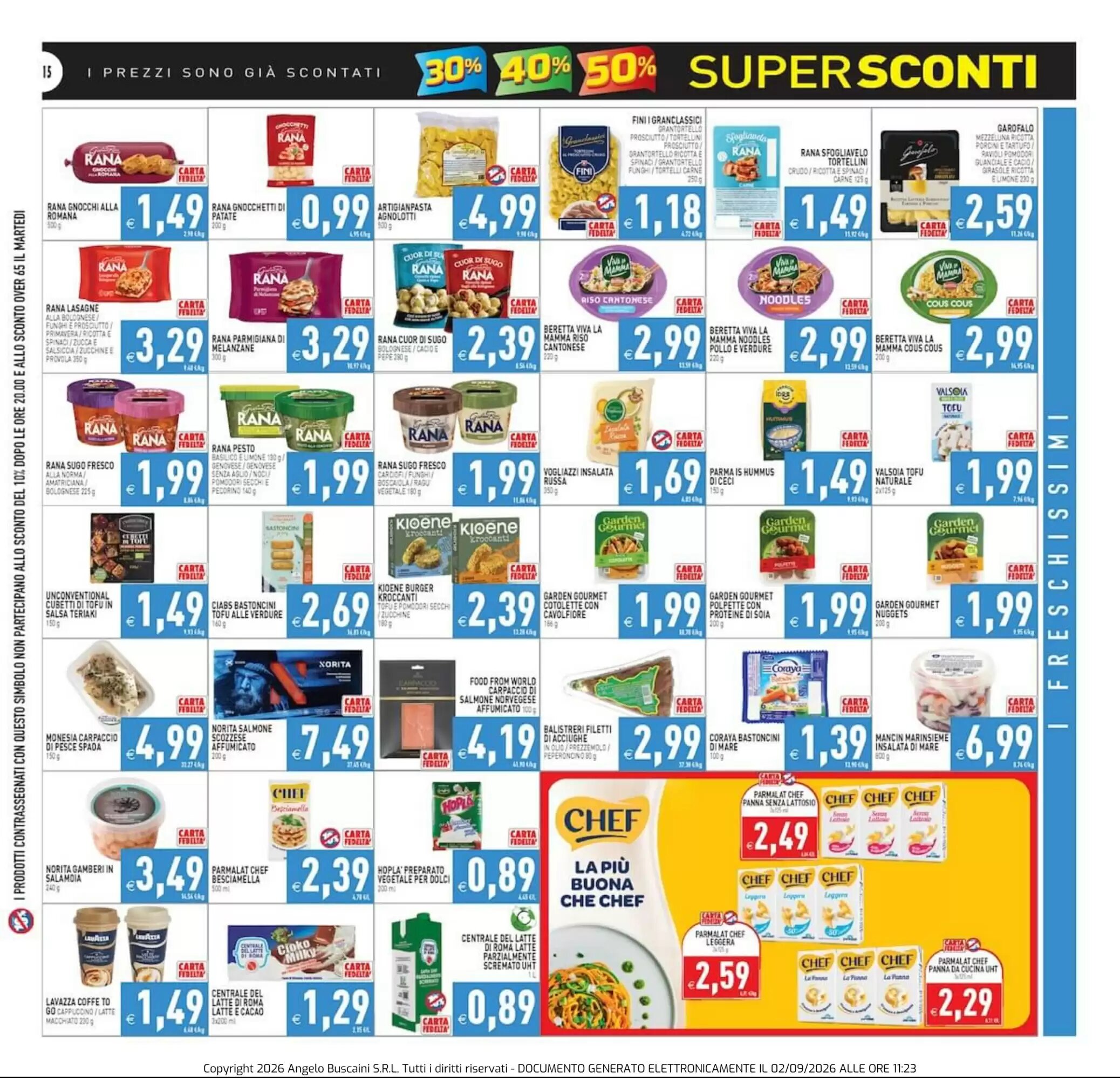 Volantino promozionale Supermercati Agorà  valide dal 02/09/2026 - Pagina 15.