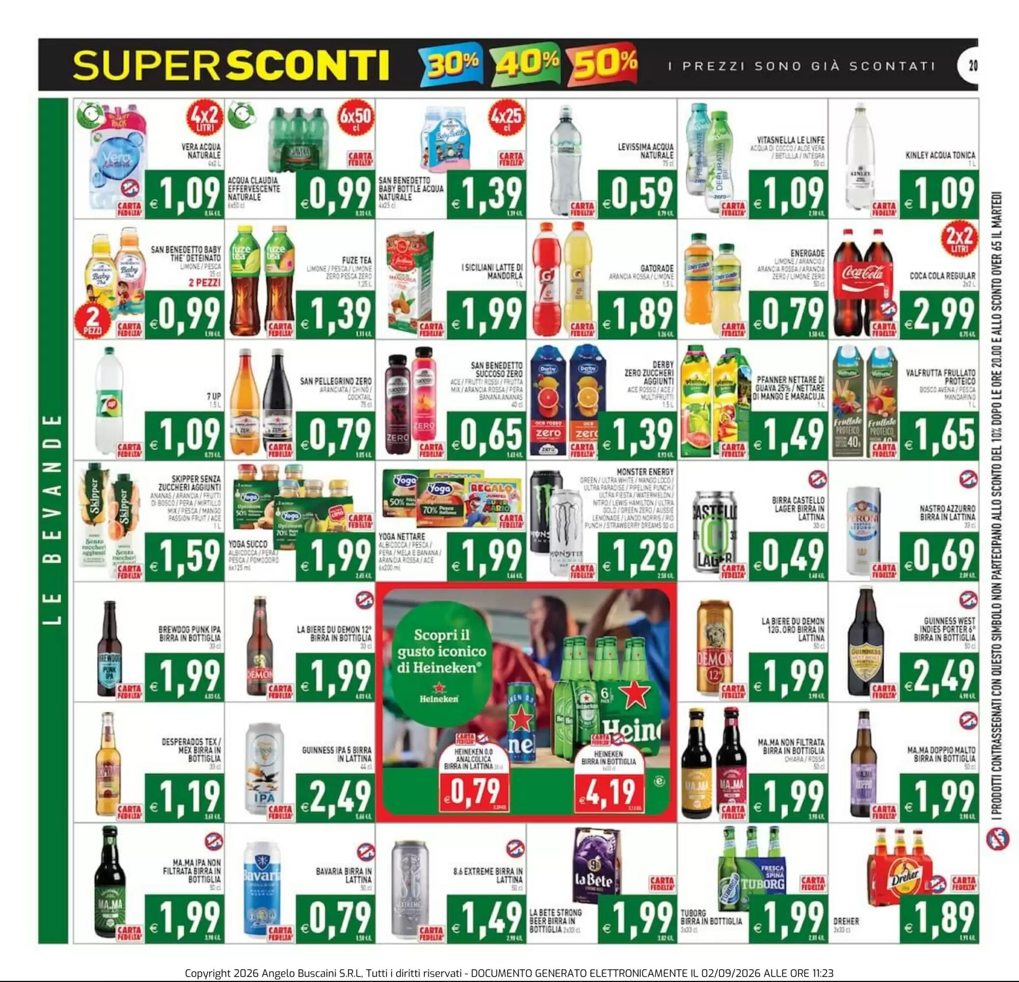 Volantino promozionale Supermercati Agorà  valide dal 02/09/2026 - Pagina 20.